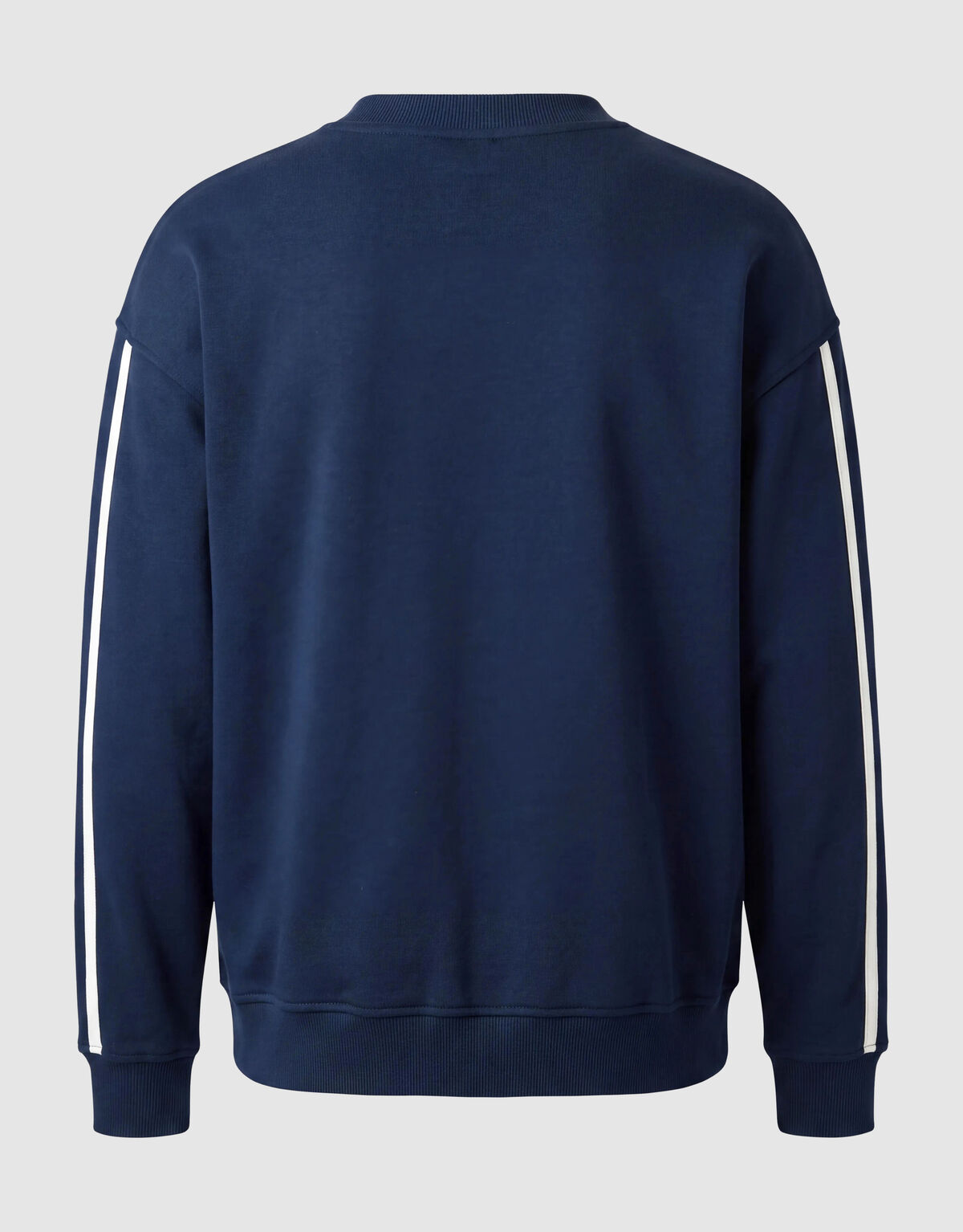 Striped Embroidery Sweater Donkerblauw SHOEBY BOYS