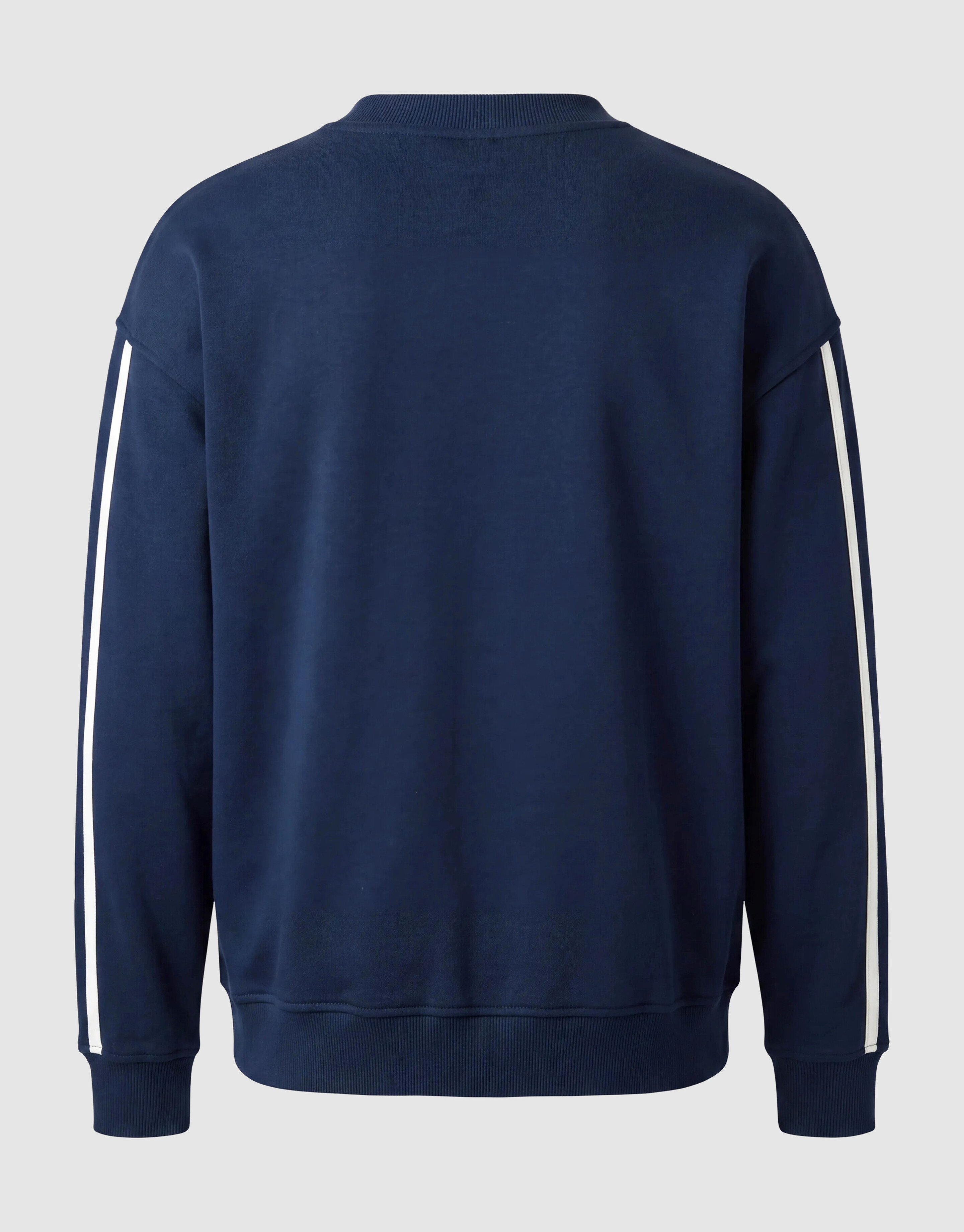 Striped Embroidery Sweater Donkerblauw SHOEBY BOYS
