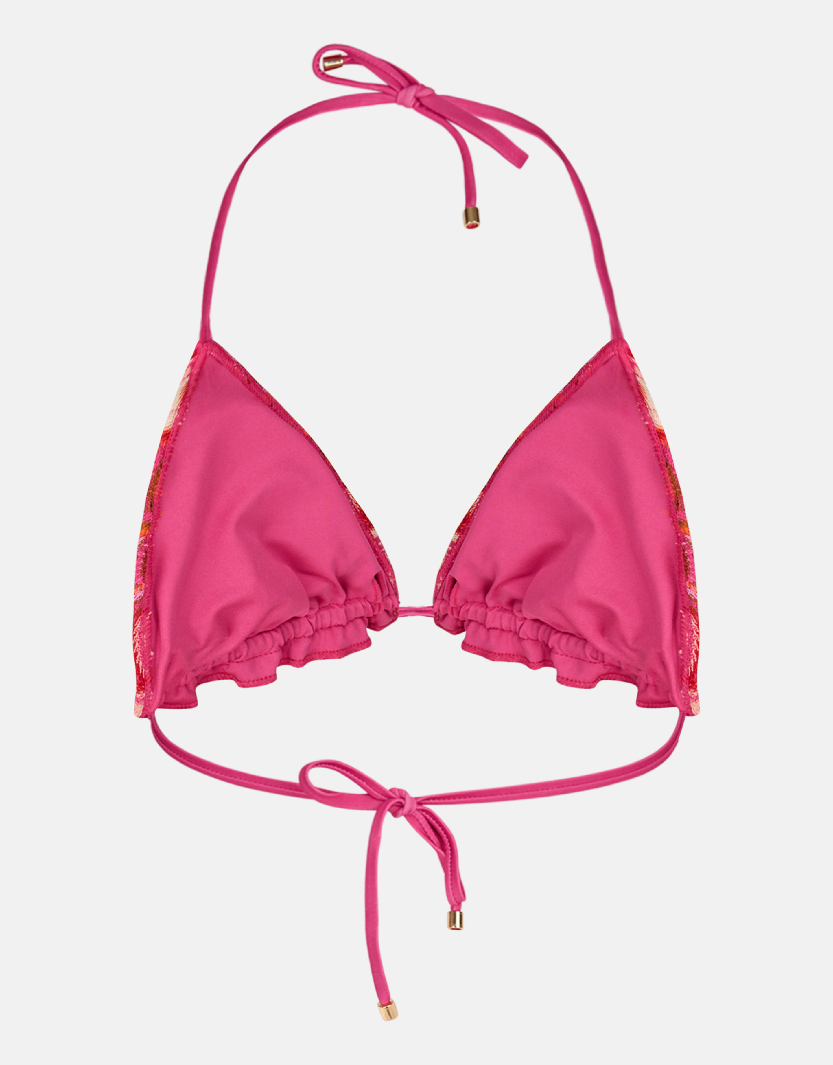Crochet Bikini Top Roze SHOEBY ACCESSOIRES