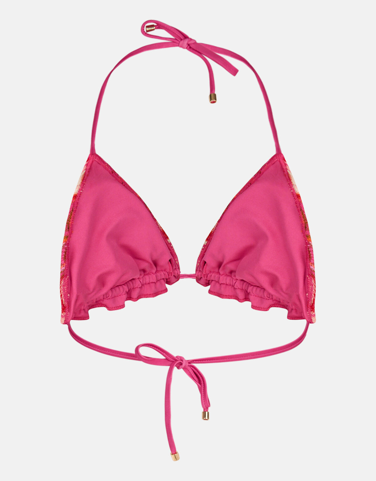 Crochet Bikini Top Roze SHOEBY ACCESSOIRES