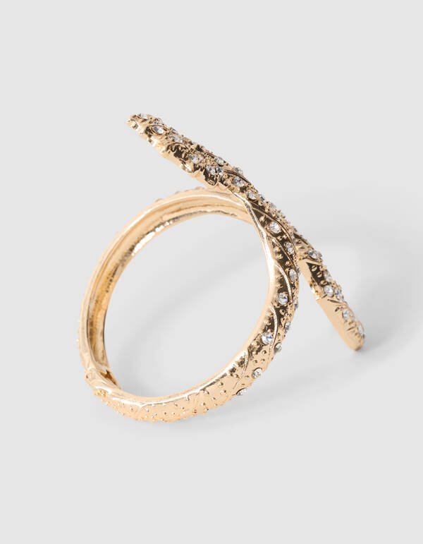 Strass Shell Armband Goud SHOEBY ACCESSOIRES