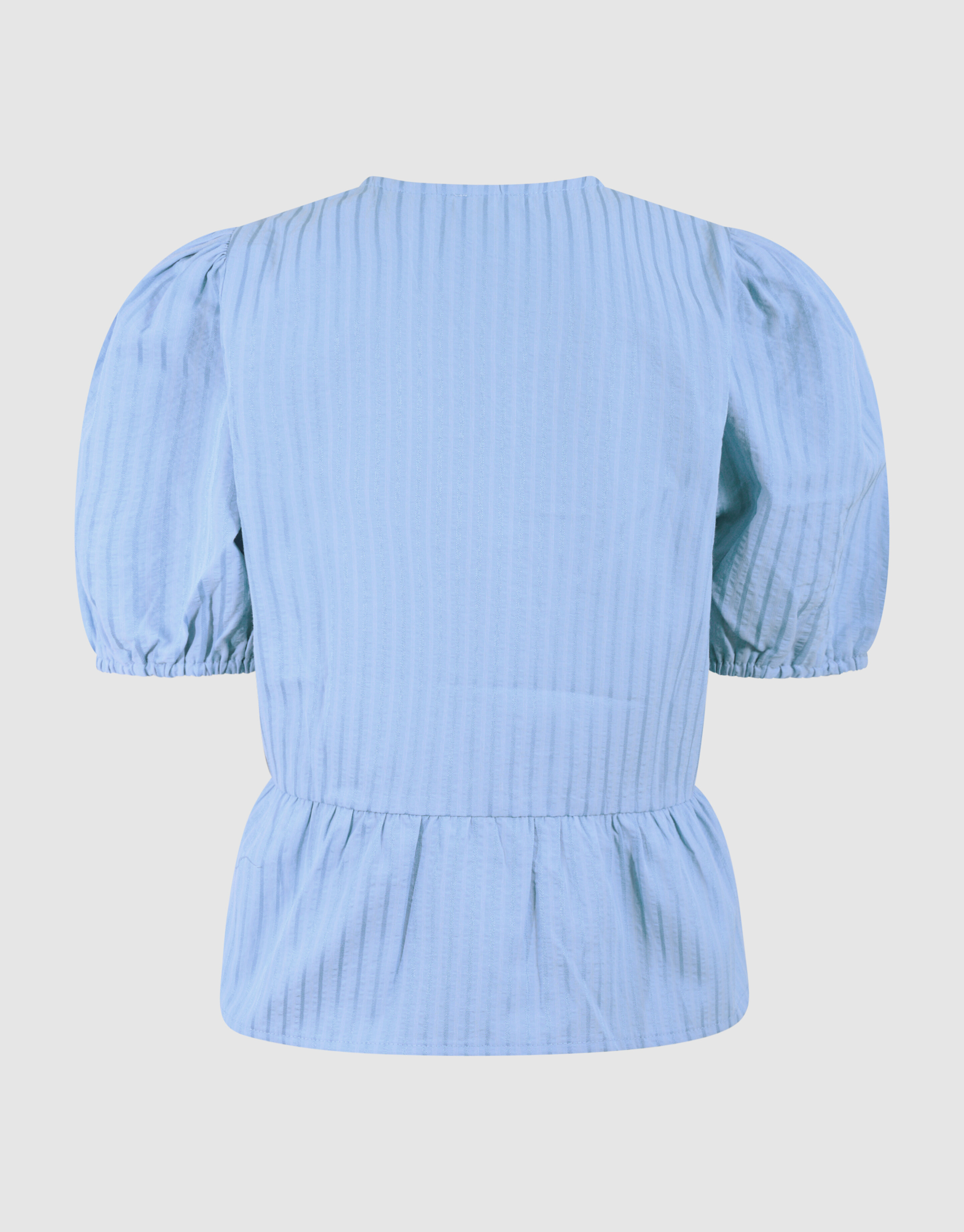 Stripe Strik Top Blauw SHOEBY GIRLS