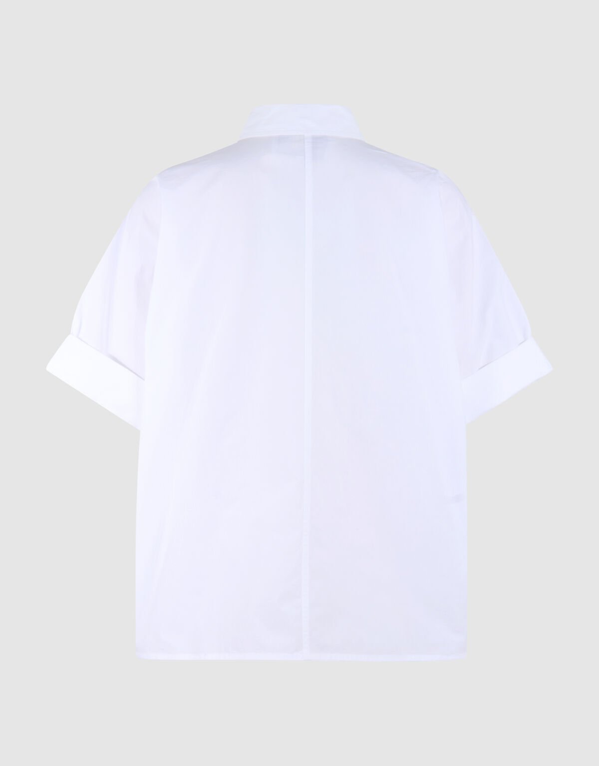 Oversized Short Sleeve Blouse Wit By Lonneke SHOEBY WOMEN