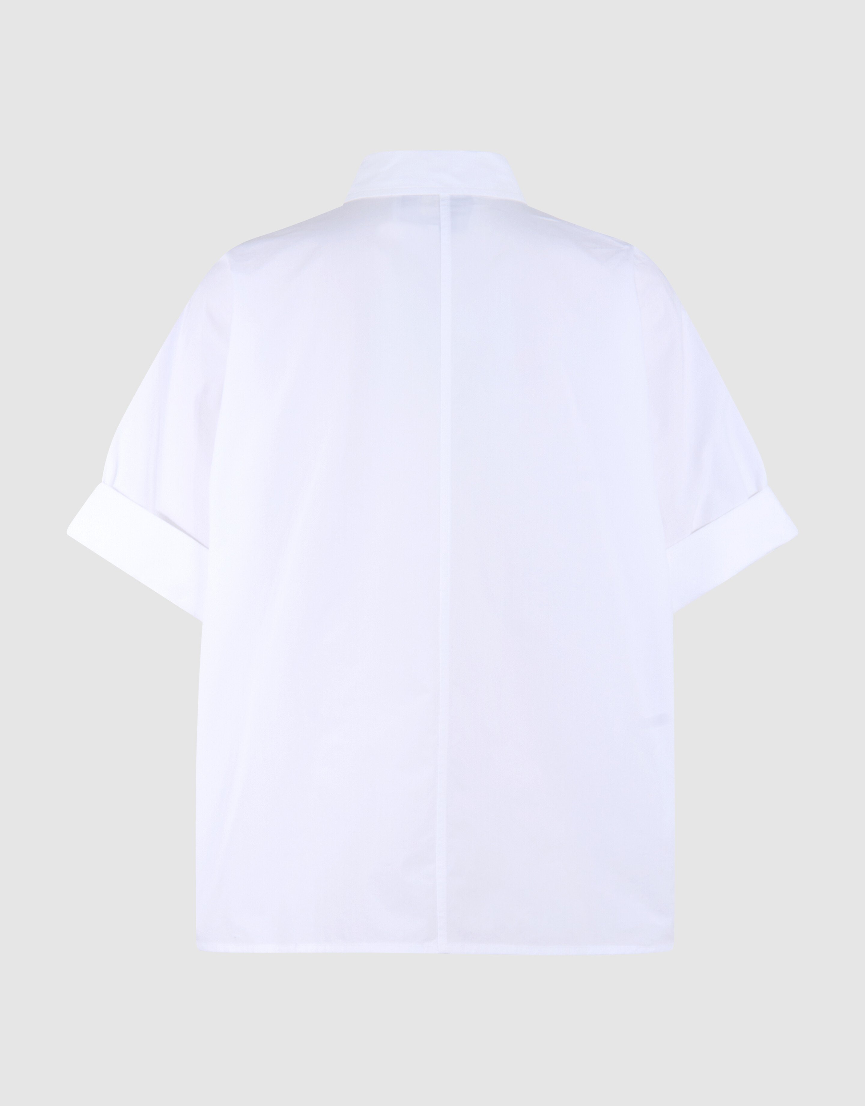 Oversized Short Sleeve Blouse Wit By Lonneke SHOEBY WOMEN