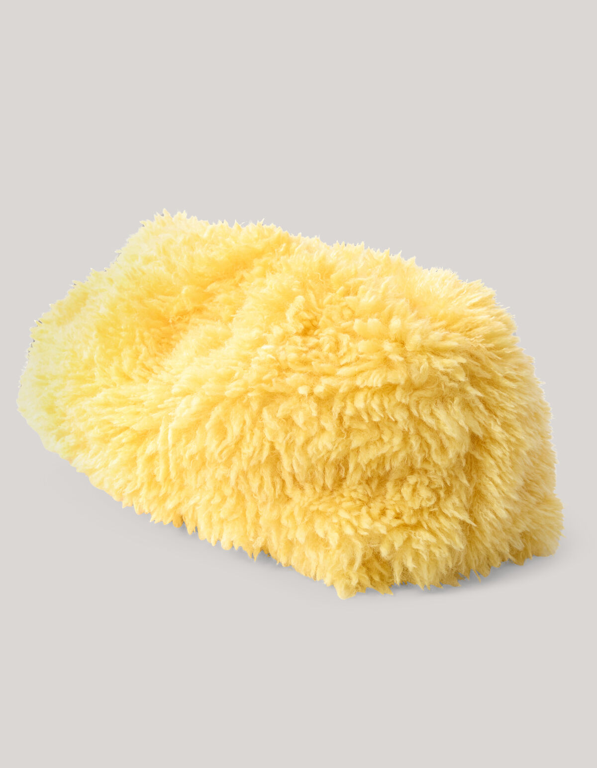 Furry Clutch Lichtgeel By Lizzy SHOEBY ACCESSOIRES