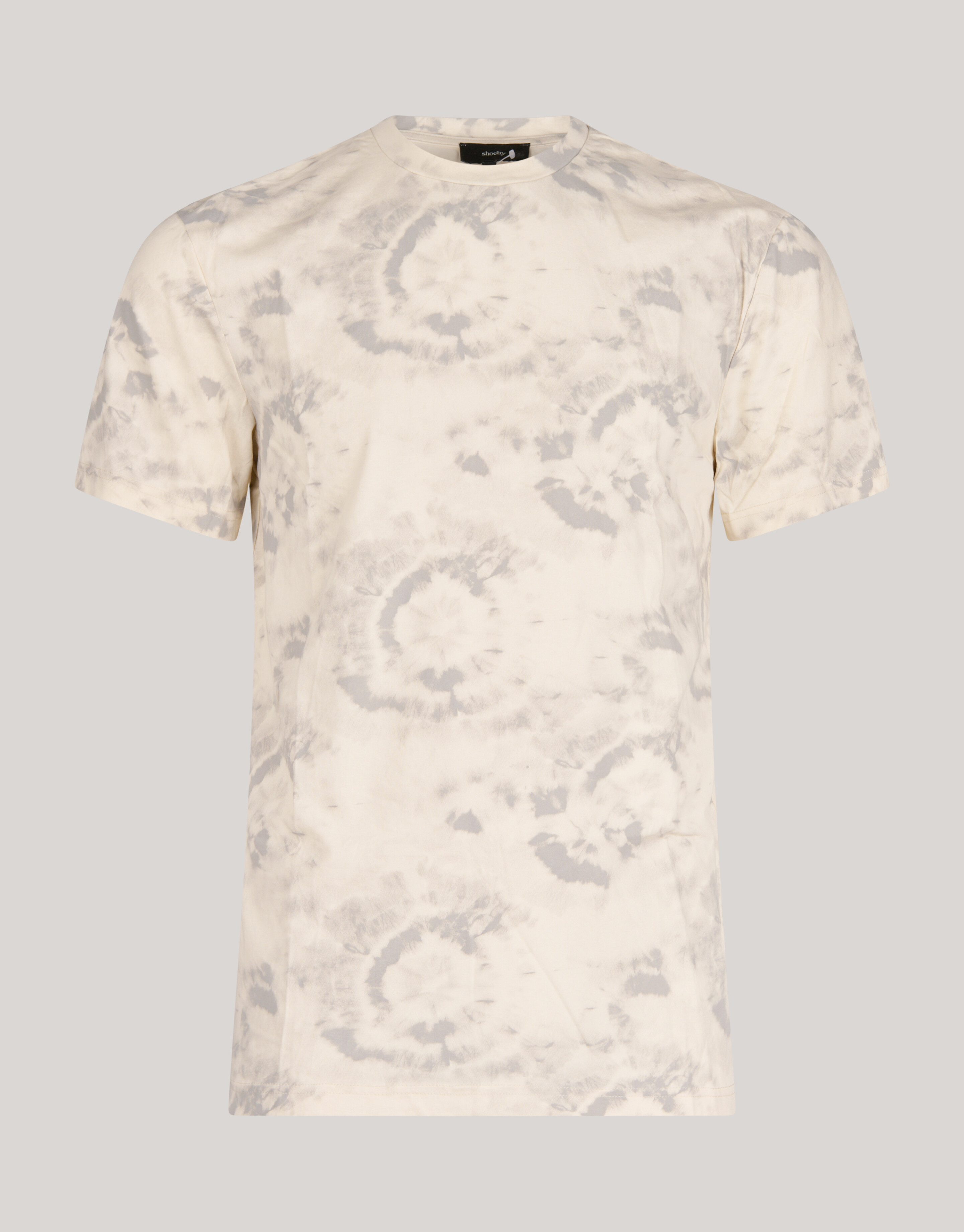 Printed T-shirt Gebroken Wit SHOEBY MEN