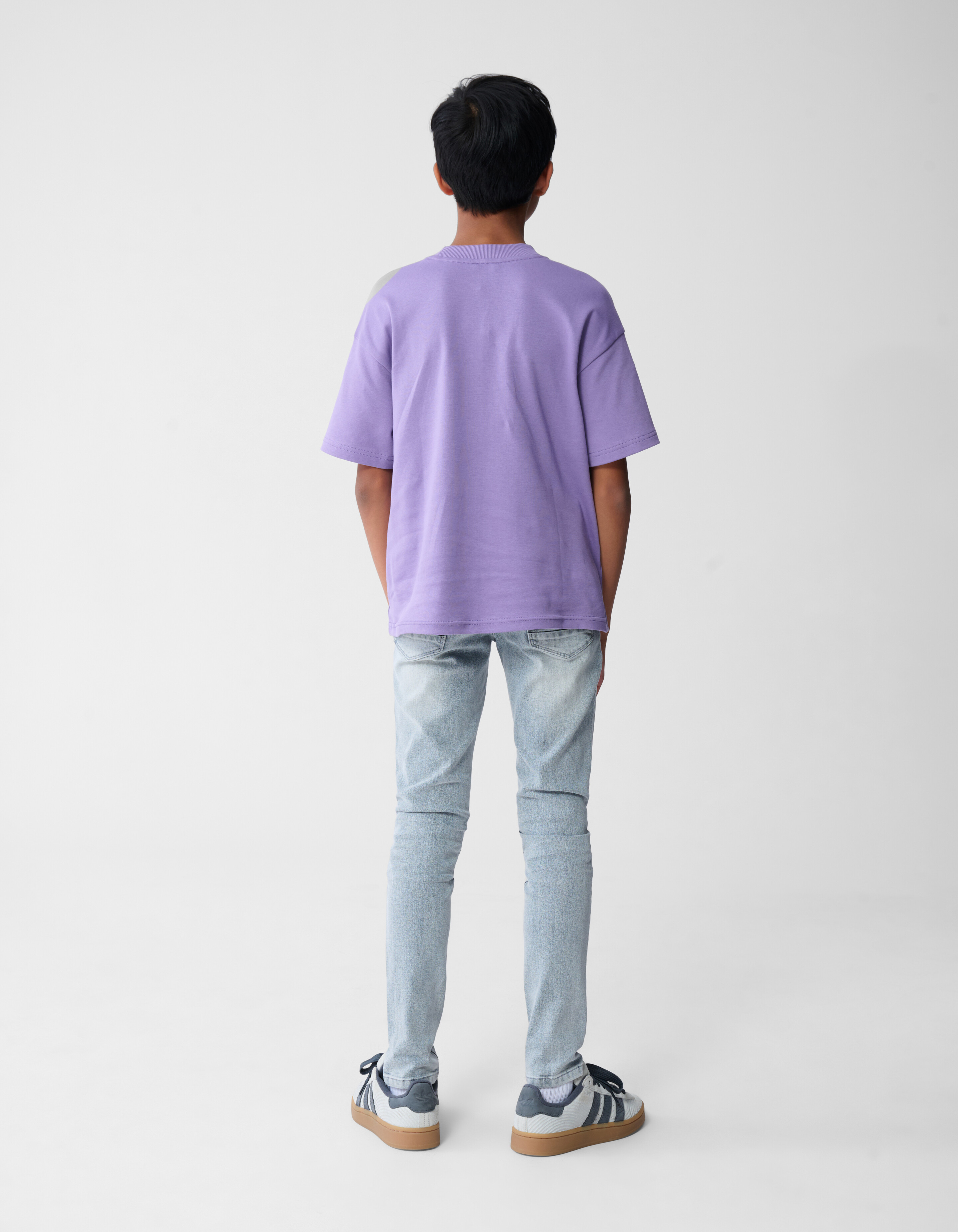 Tapered Fit Jeans Grijs SHOEBY BOYS