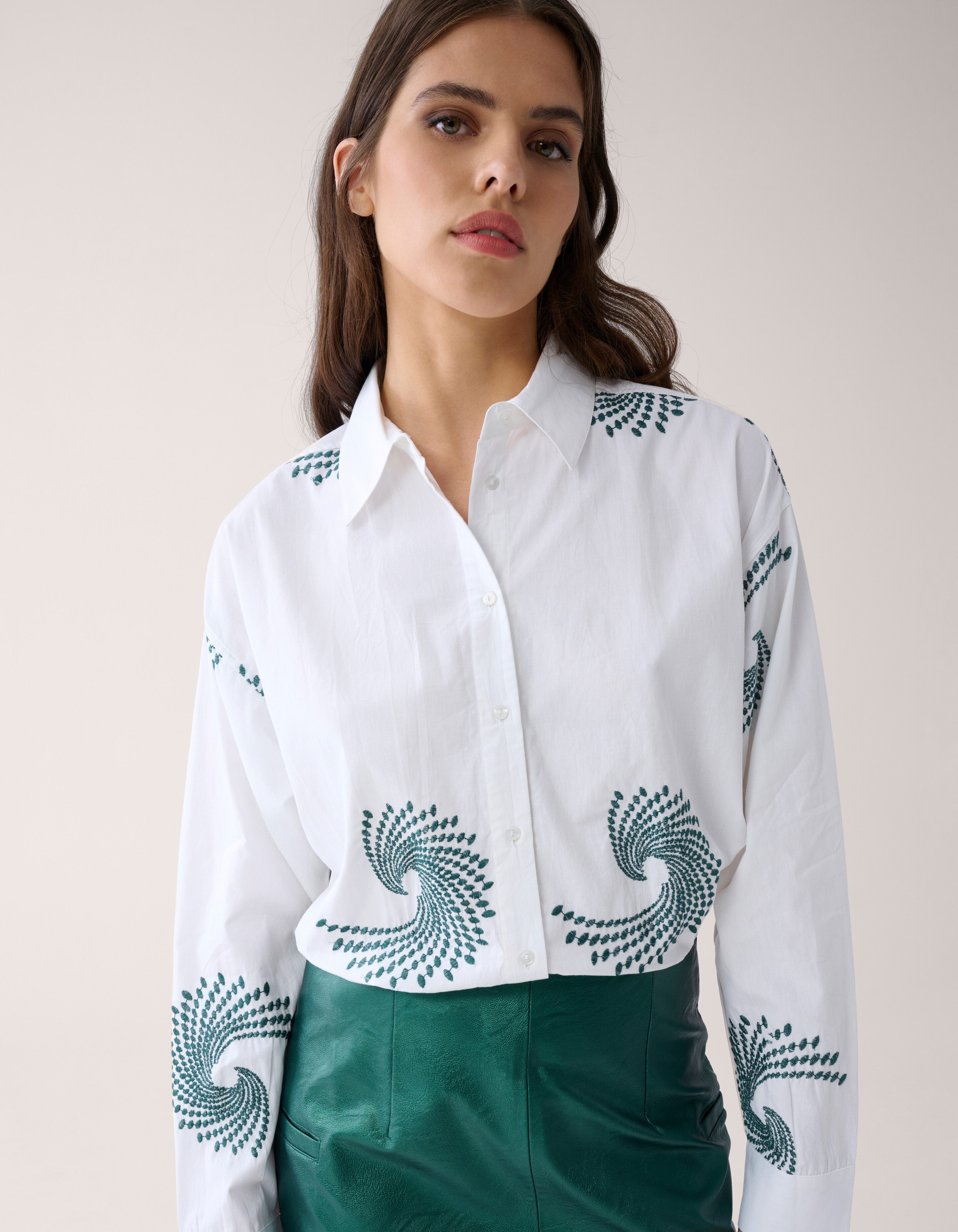 Embroided Blouse Wit By Mieke SHOEBY WOMEN