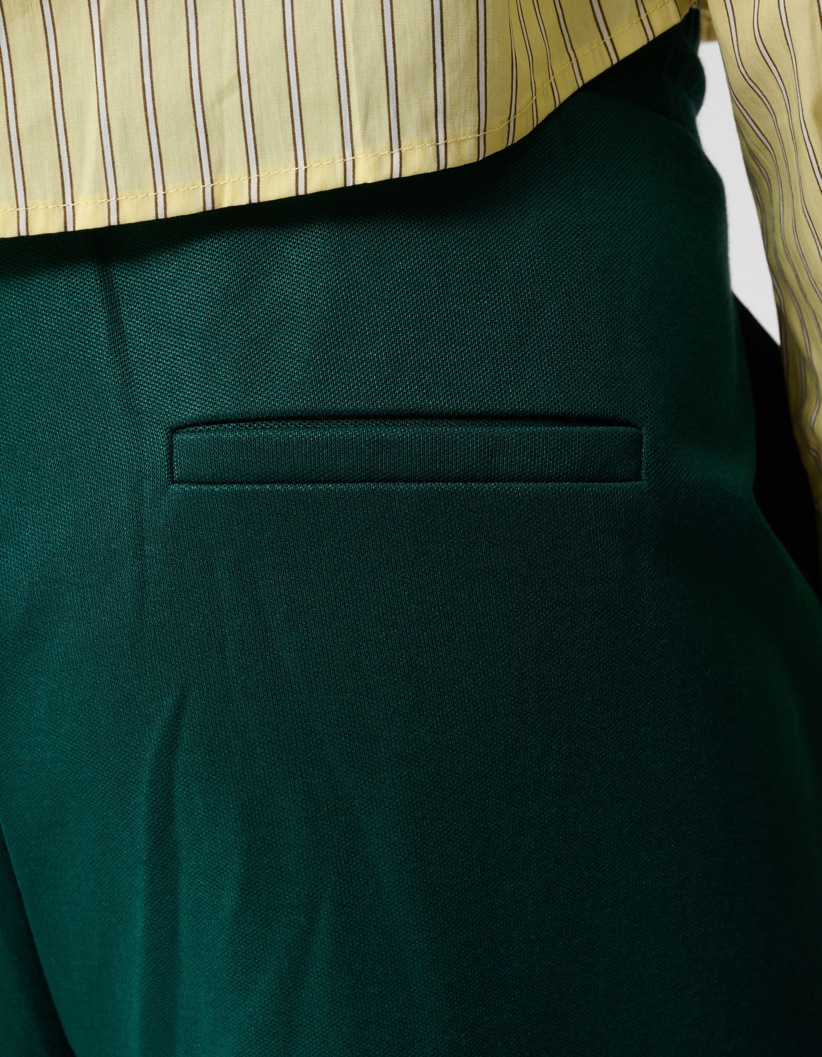 Wave Wide Leg Broek Donkergroen SHOEBY WOMEN