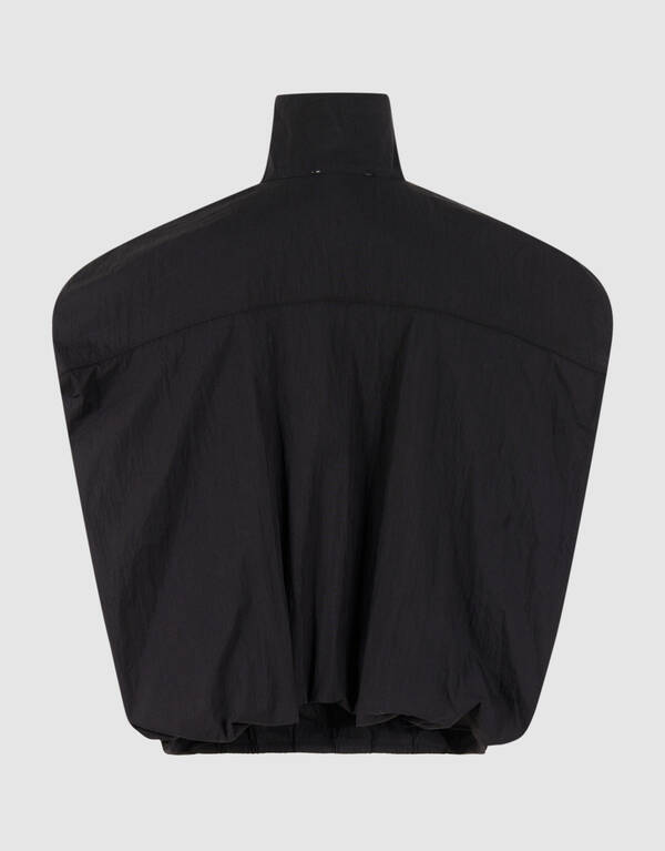 Oversized Balloon Fit Blouse Zwart SHOEBY WOMEN