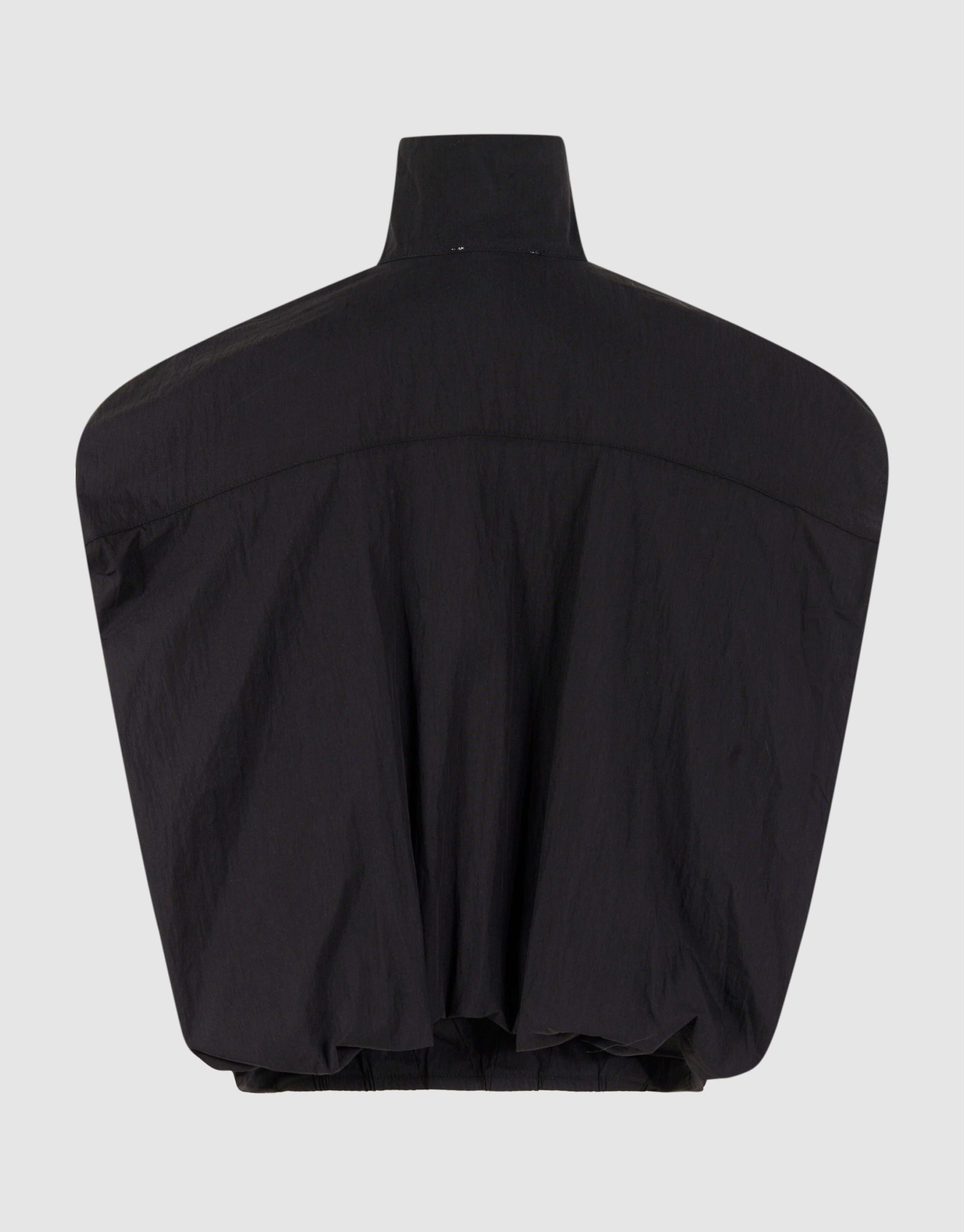 Oversized Balloon Fit Blouse Zwart SHOEBY WOMEN