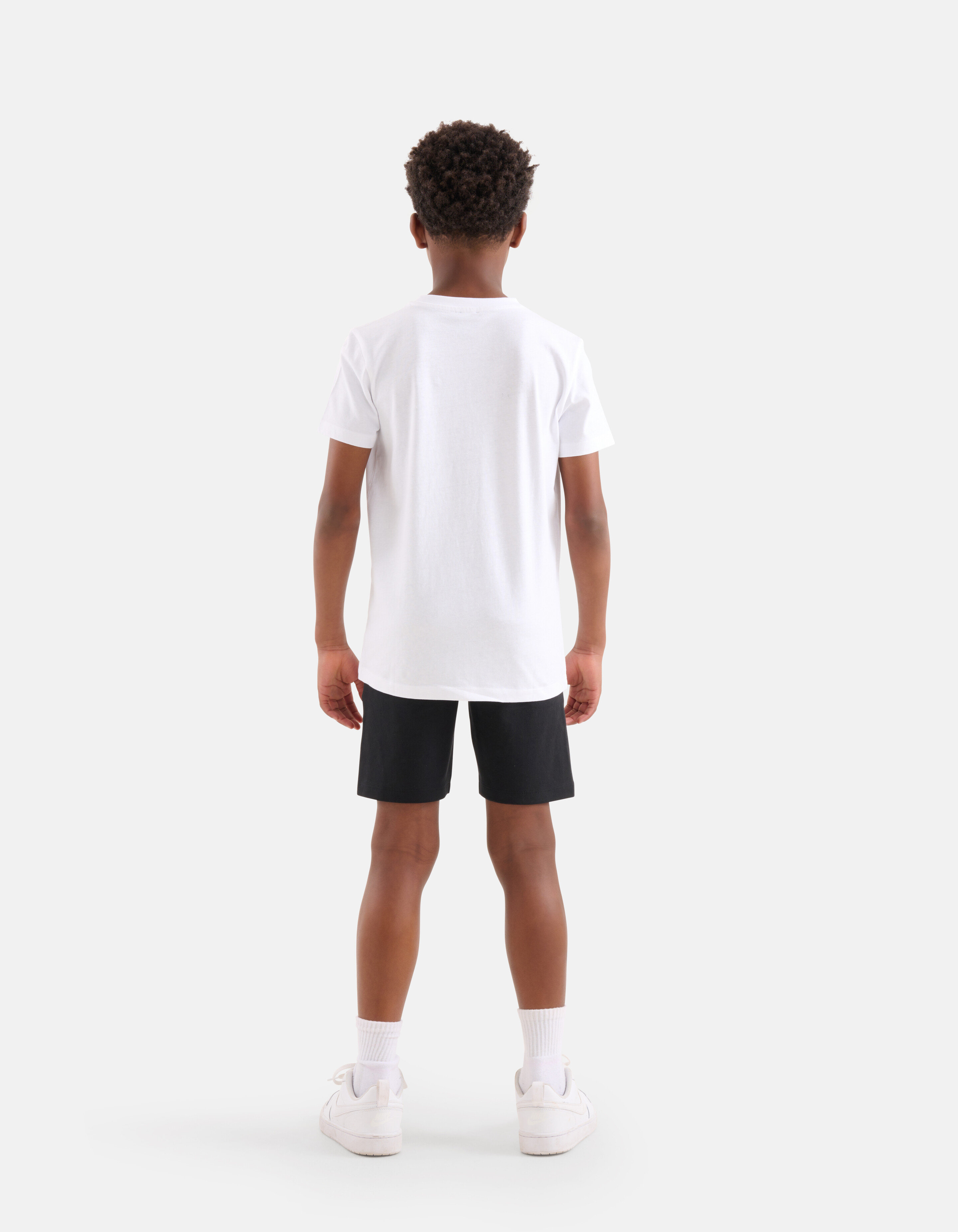 Print T-shirt Wit SHOEBY BOYS