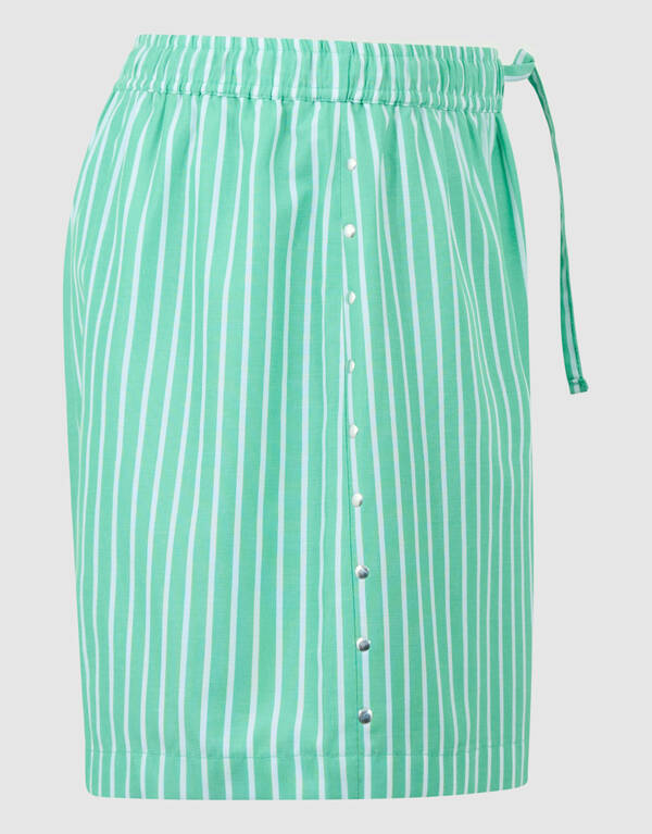 Pinstripe Studs Short Groen SHOEBY GIRLS
