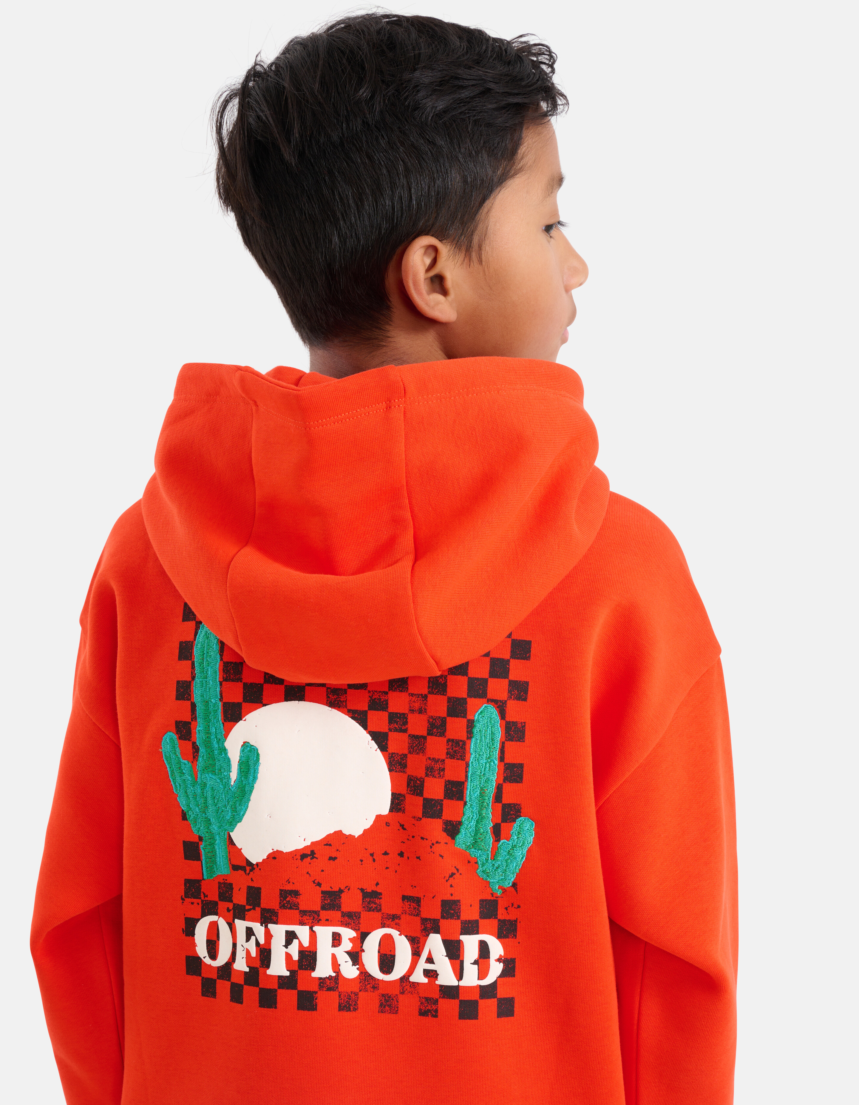 Artwork Hoodie Rood SHOEBY BOYS