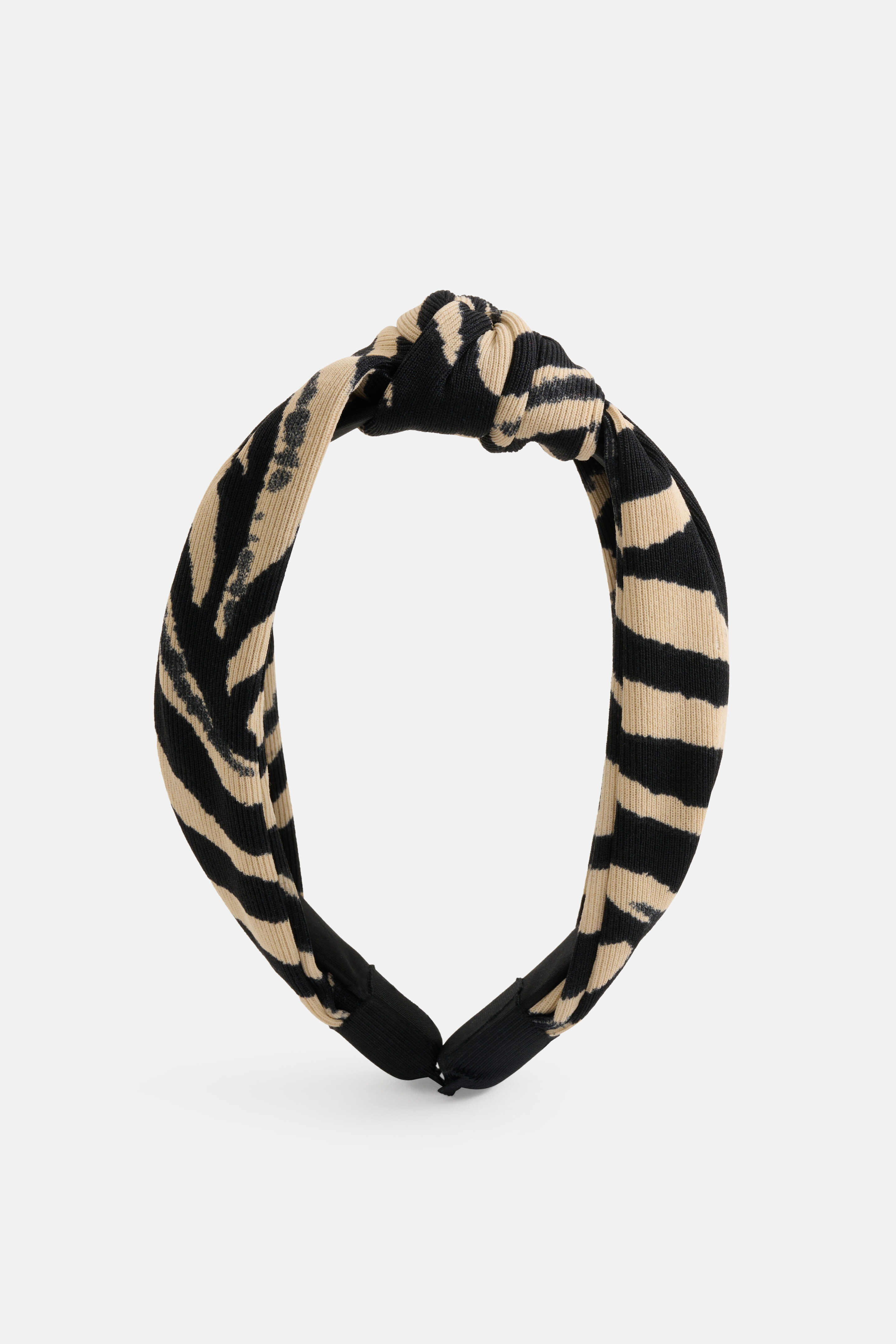 Zebra Knot Haarband Zwart SHOEBY ACCESSOIRES