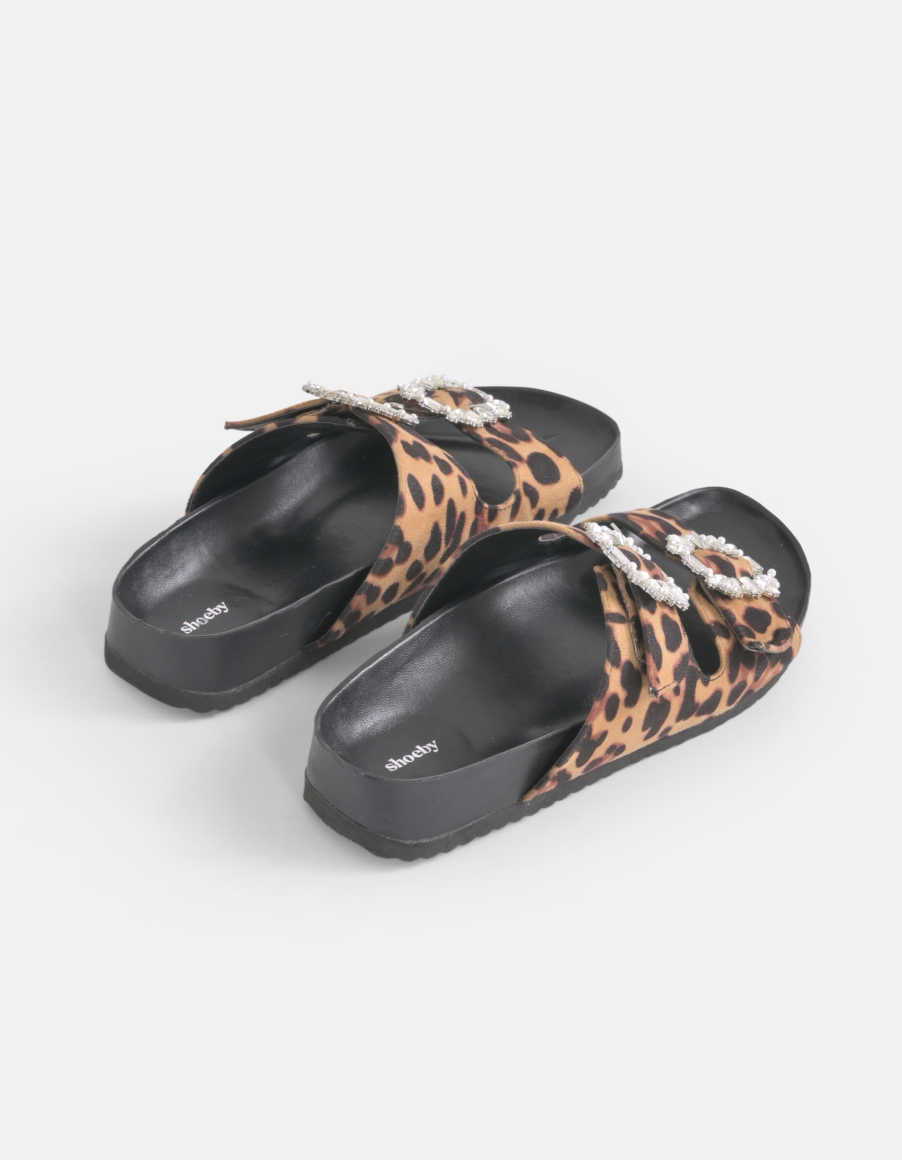 Leopard Sandalen Bruin SHOEBY SHOES