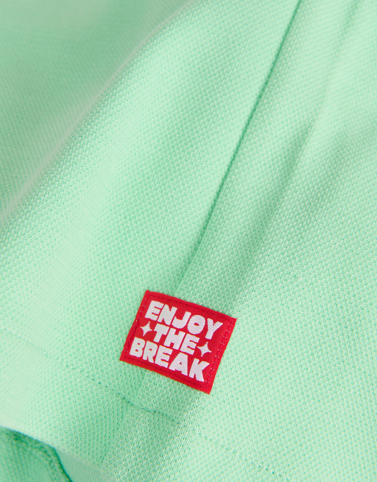 Structuur Short Lichtgroen SHOEBY BOYS