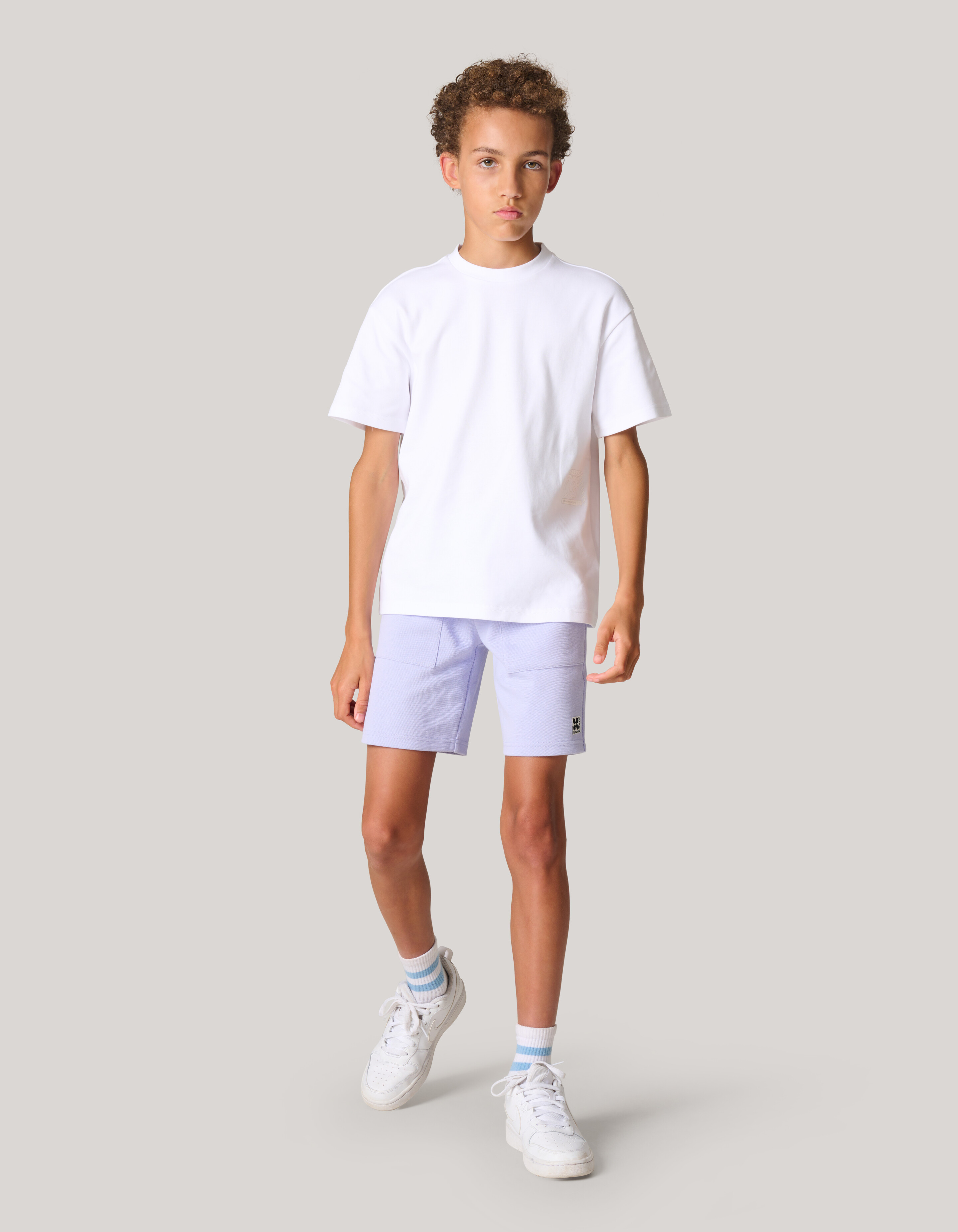 Pique Short Lichtpaars SHOEBY BOYS