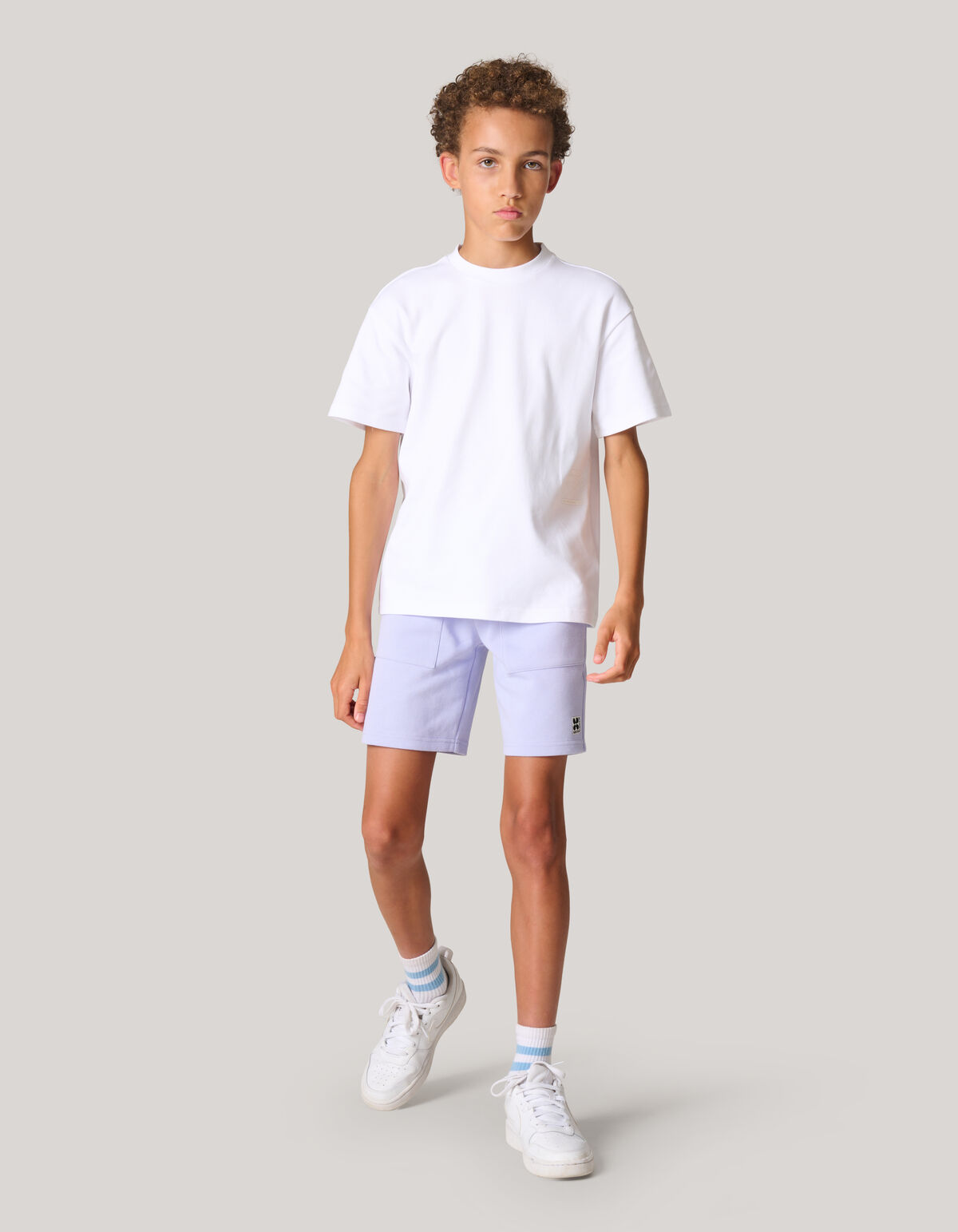 Pique Short Lichtpaars SHOEBY BOYS