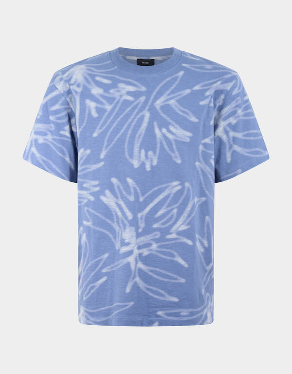 Printed T-shirt Lichtblauw SHOEBY MEN