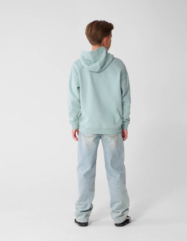 Minimal Hoodie Lichtblauw SHOEBY BOYS