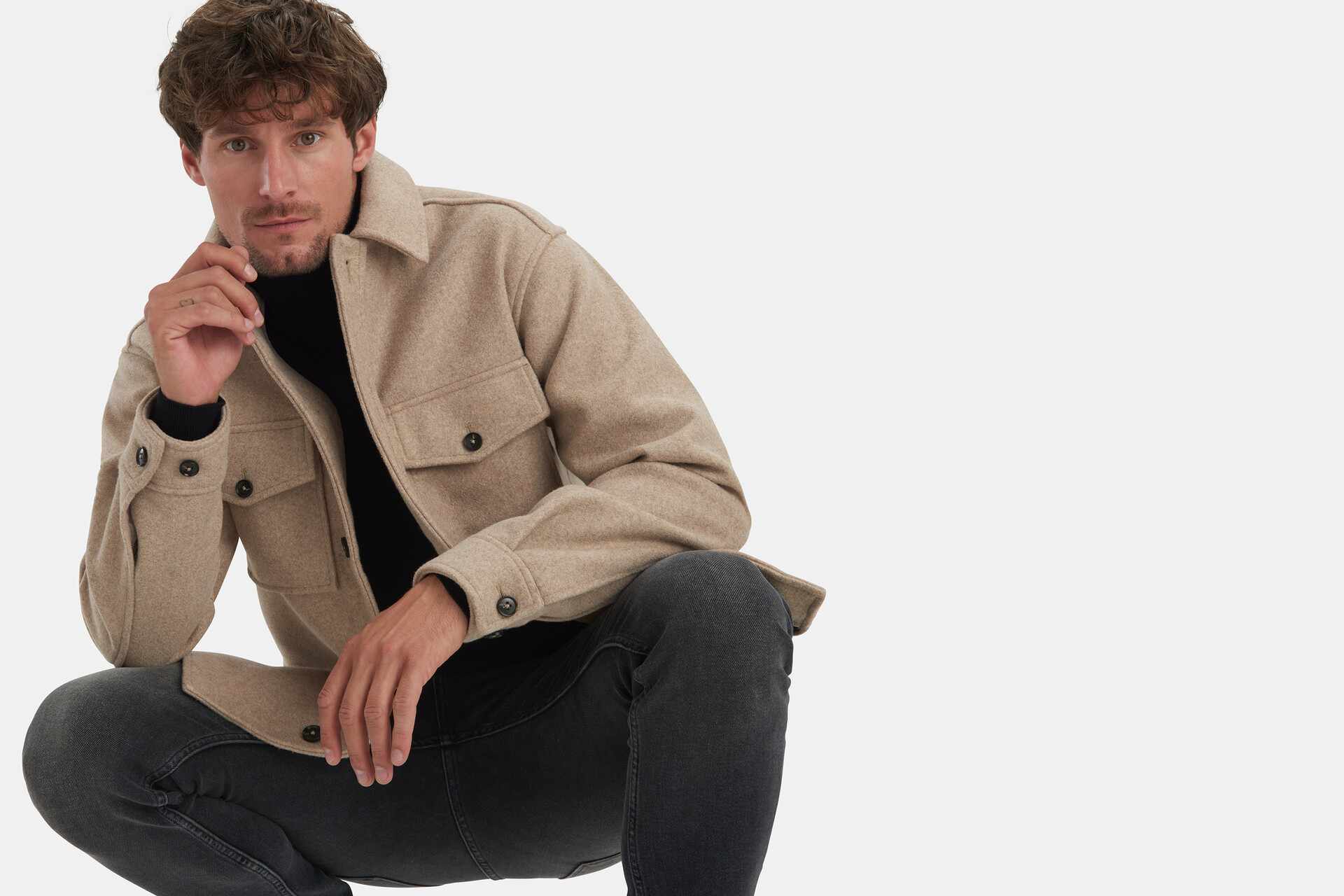 Overshirt by Fred van Leer