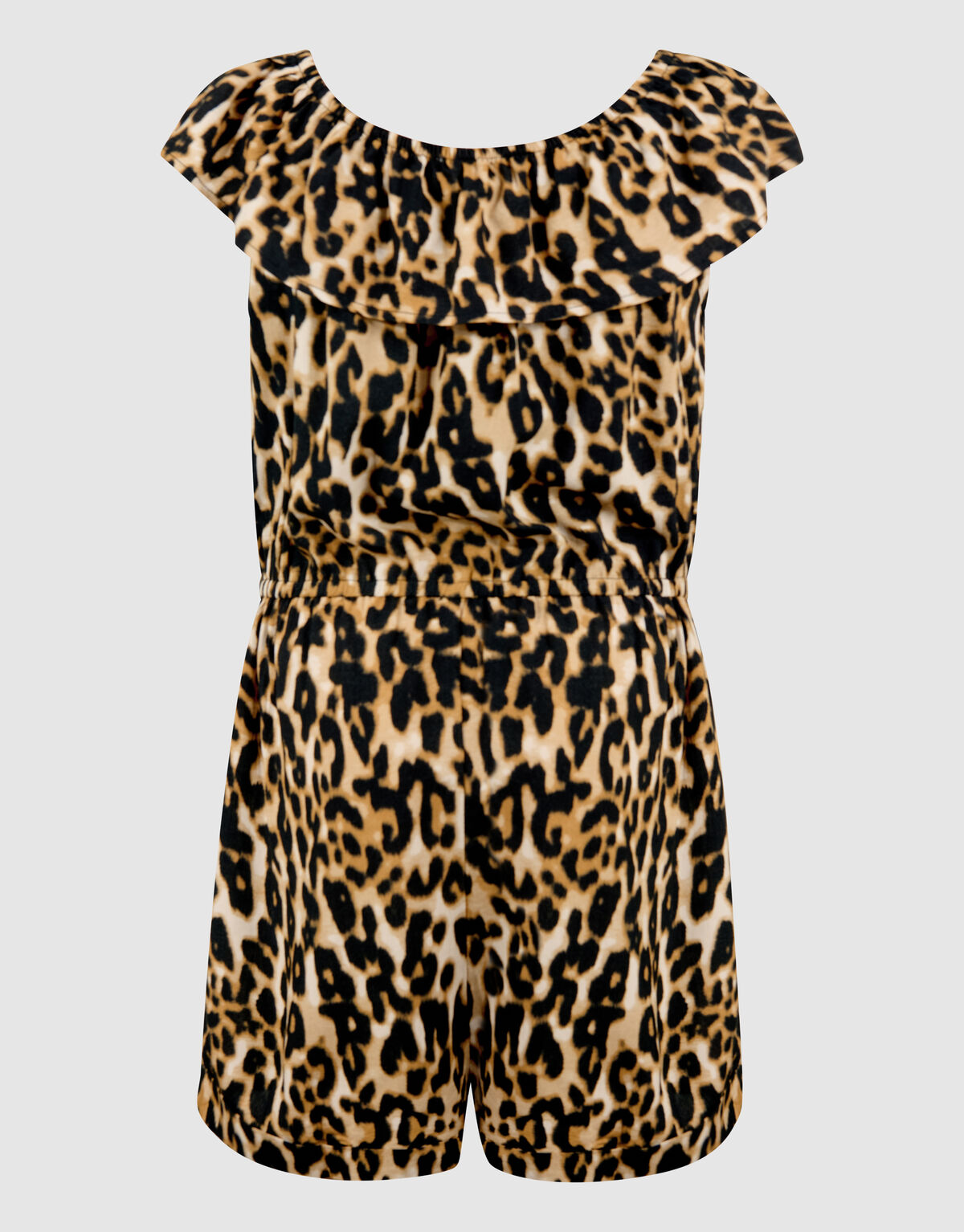 Star Leopard Jumpsuit Lichtbruin SHOEBY GIRLS