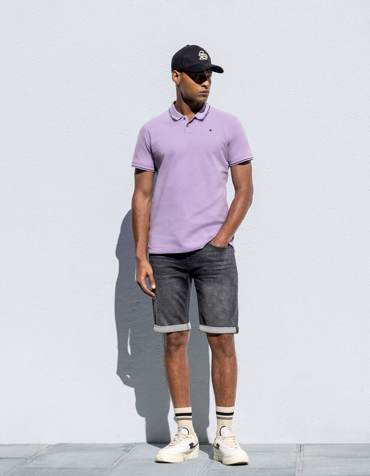 Basis Polo Lichtpaars SHOEBY MEN