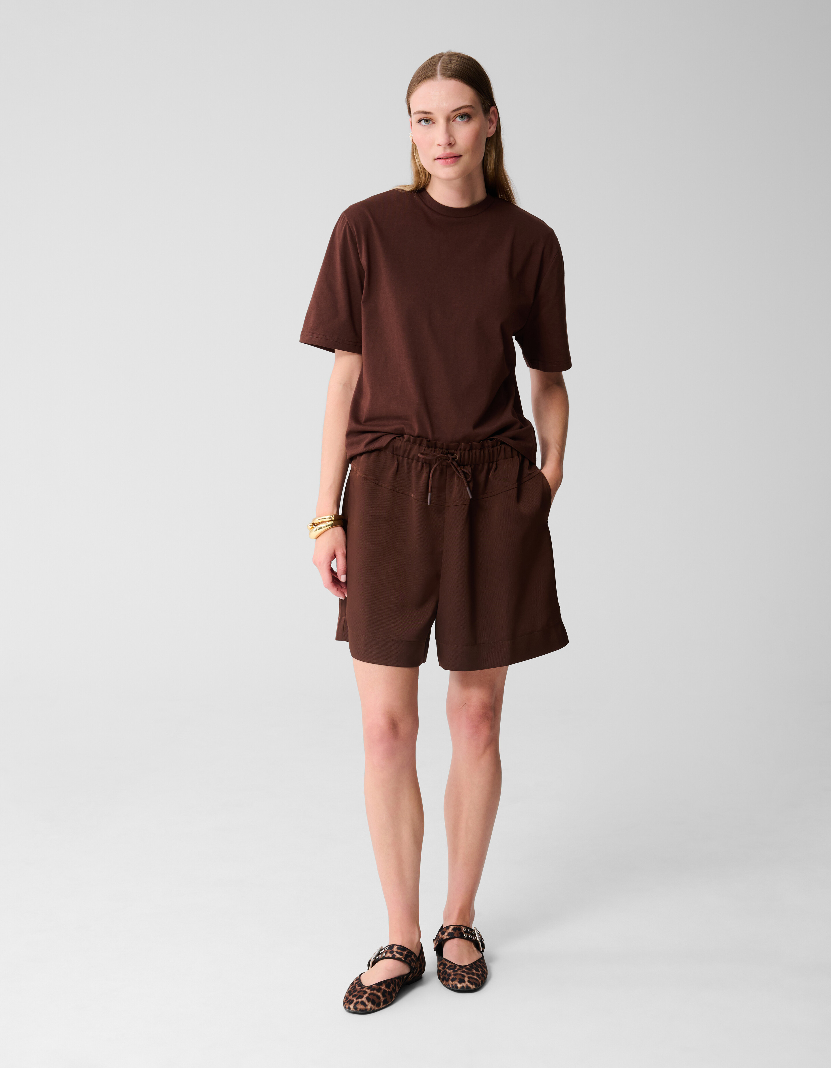 Short Donkerbruin SHOEBY WOMEN