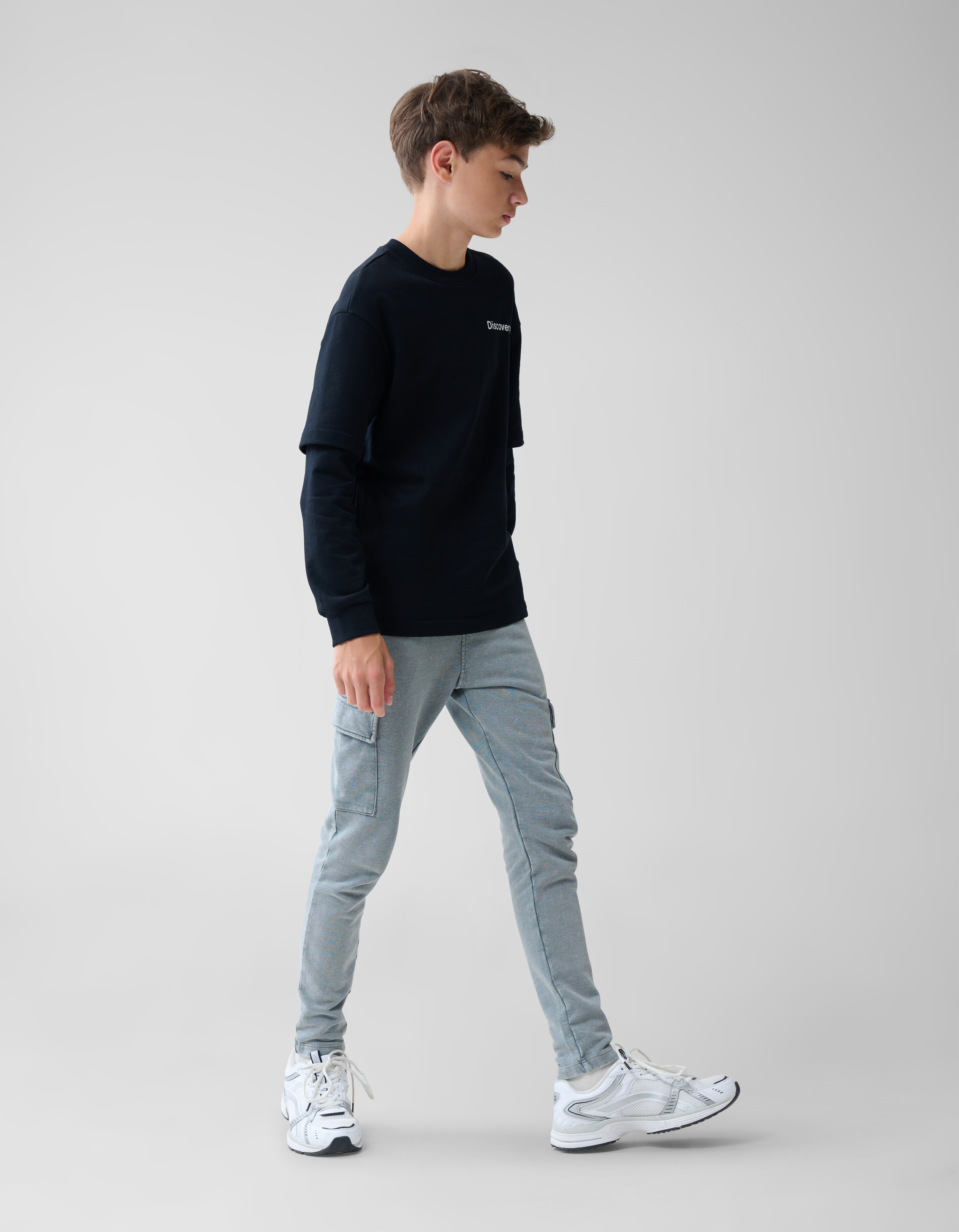 Acid Washed Cargo Broek SHOEBY BOYS
