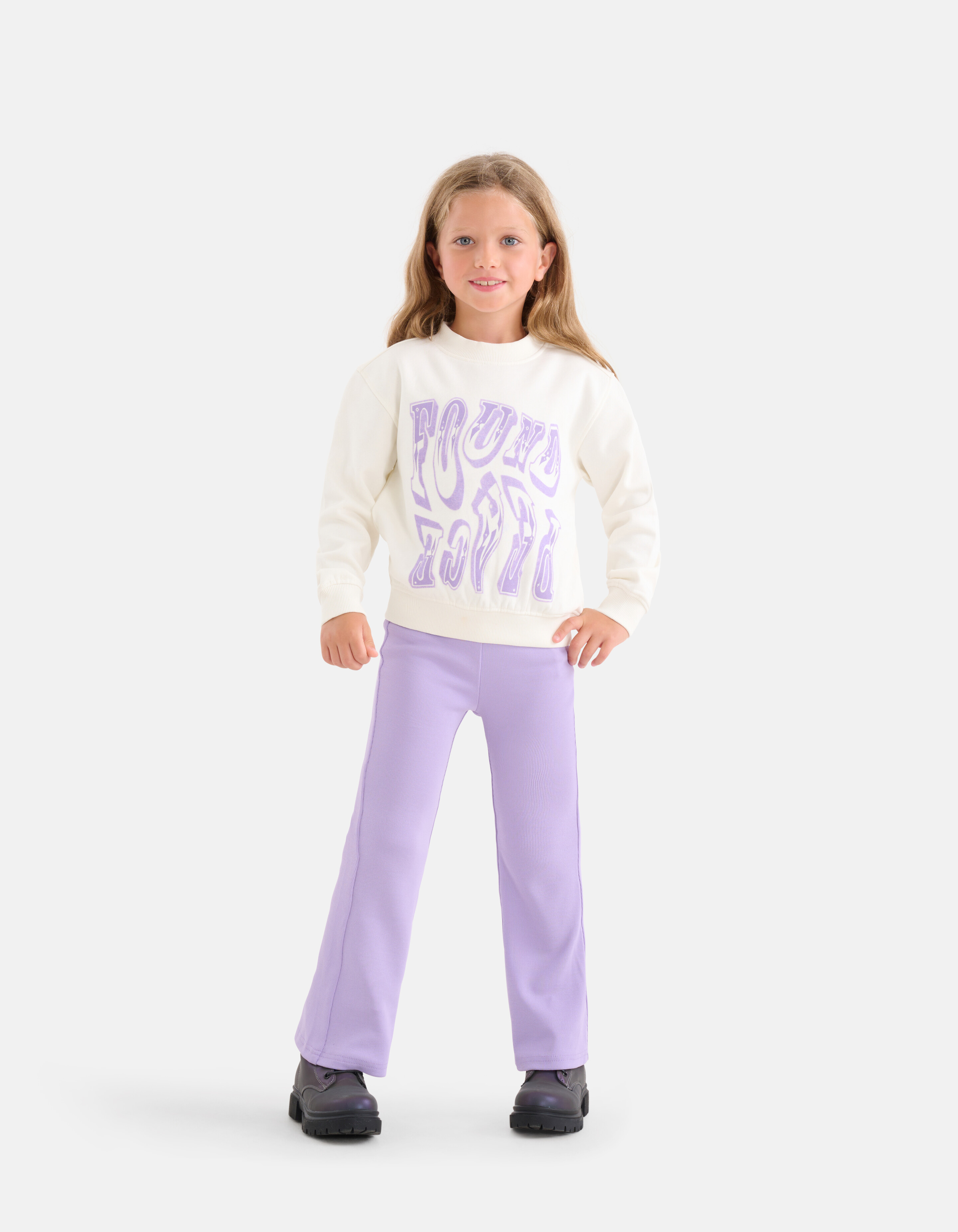 Western Sweater Gebroken Wit SHOEBY GIRLS