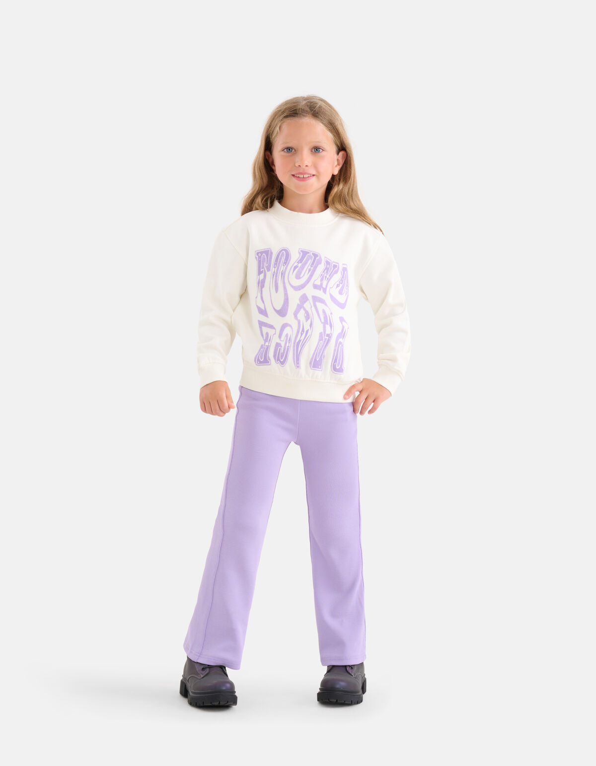 Western Sweater Gebroken Wit SHOEBY GIRLS