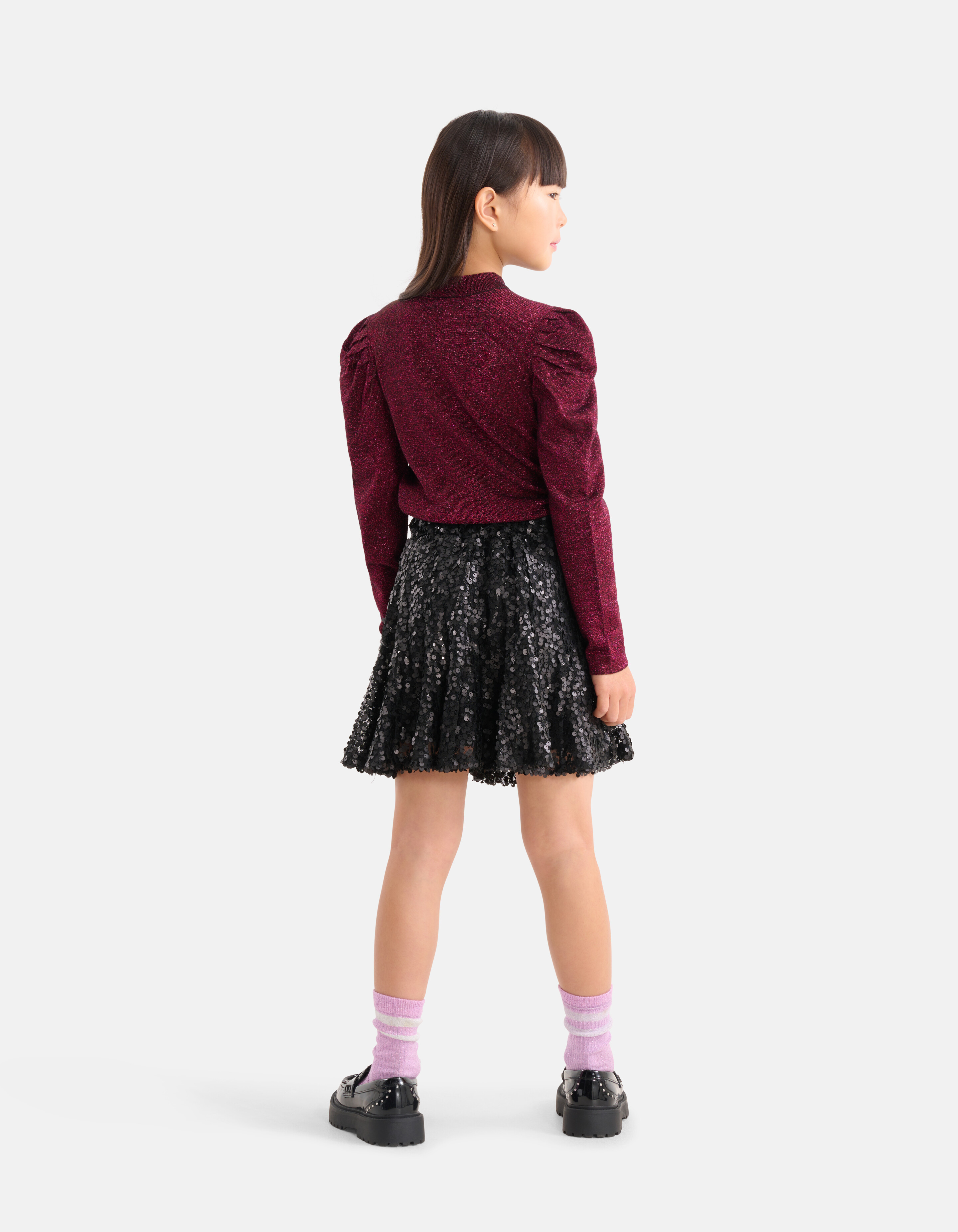 Lurex Top Roze SHOEBY GIRLS