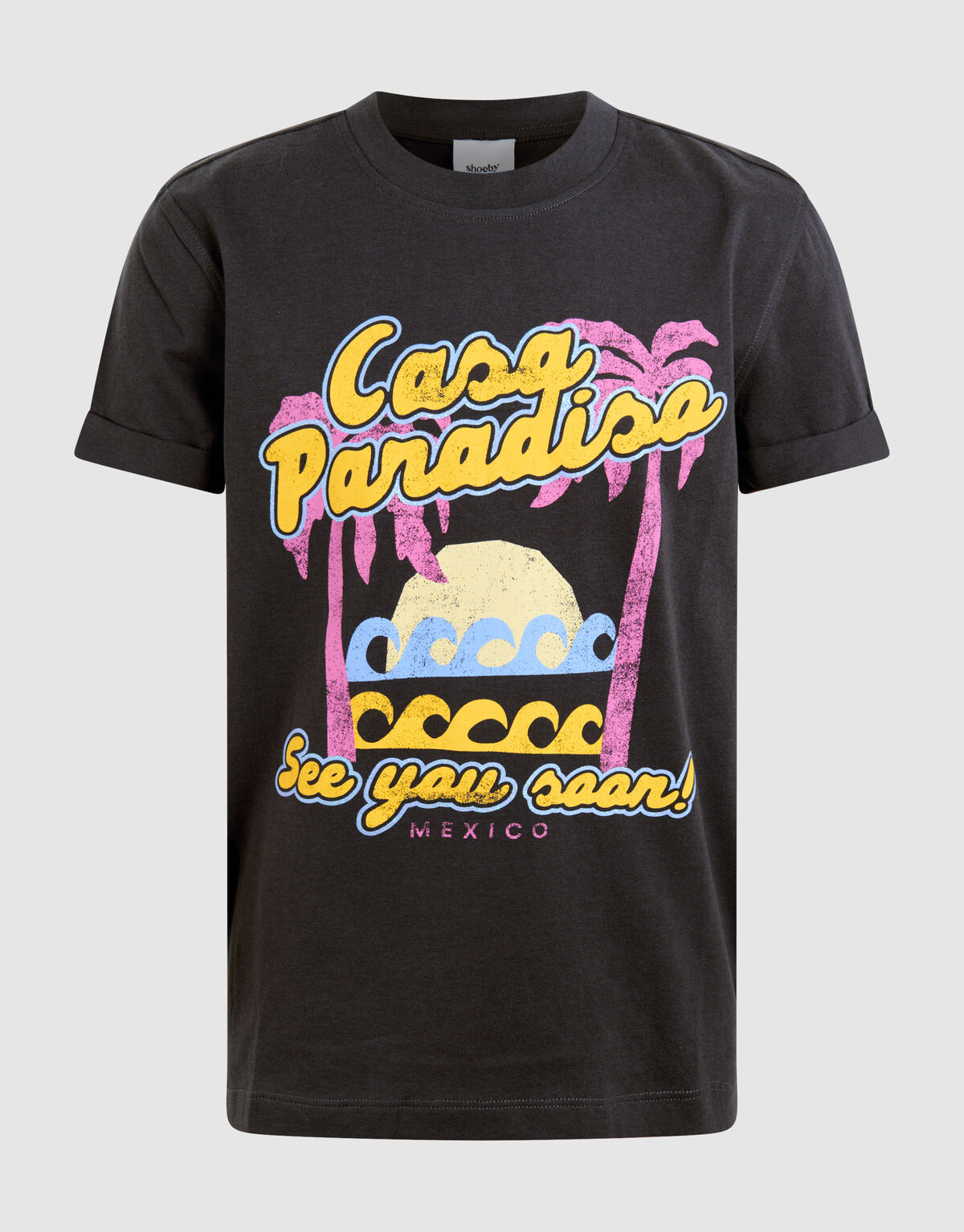 Summer Fave T-shirt Grijs SHOEBY GIRLS