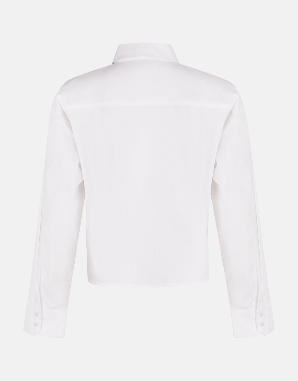 Cropped Blouse Wit SHOEBY WOMEN