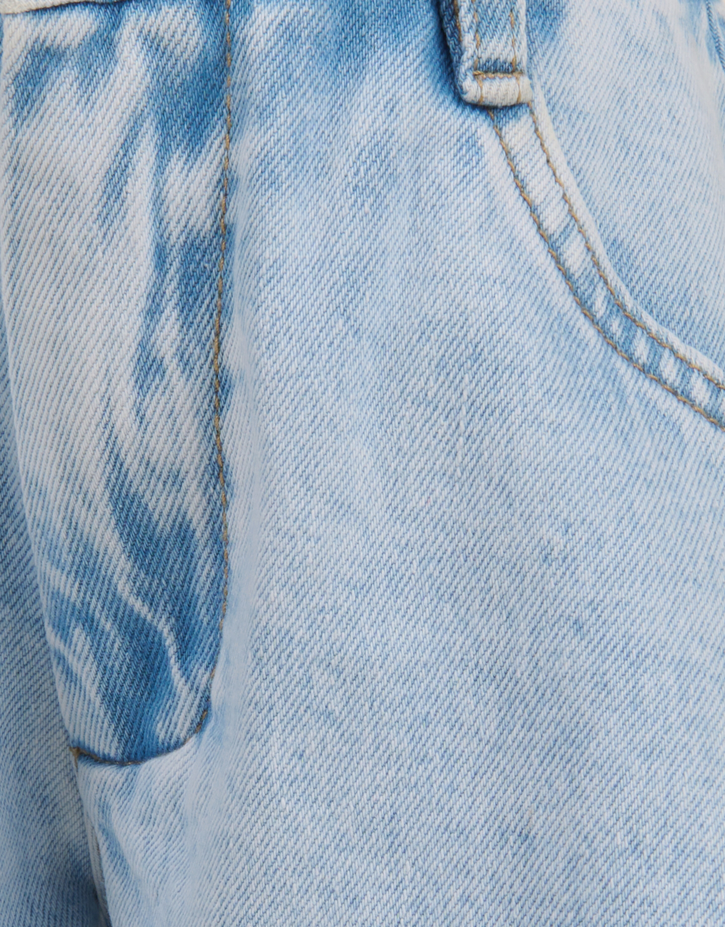 Wijdvallende Denim Short Lichtblauw SHOEBY GIRLS