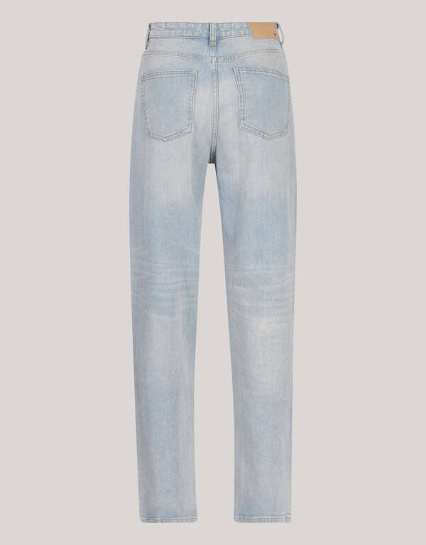 Wide Leg Fit Jeans Bleached By Fred SHOEBY WOMEN