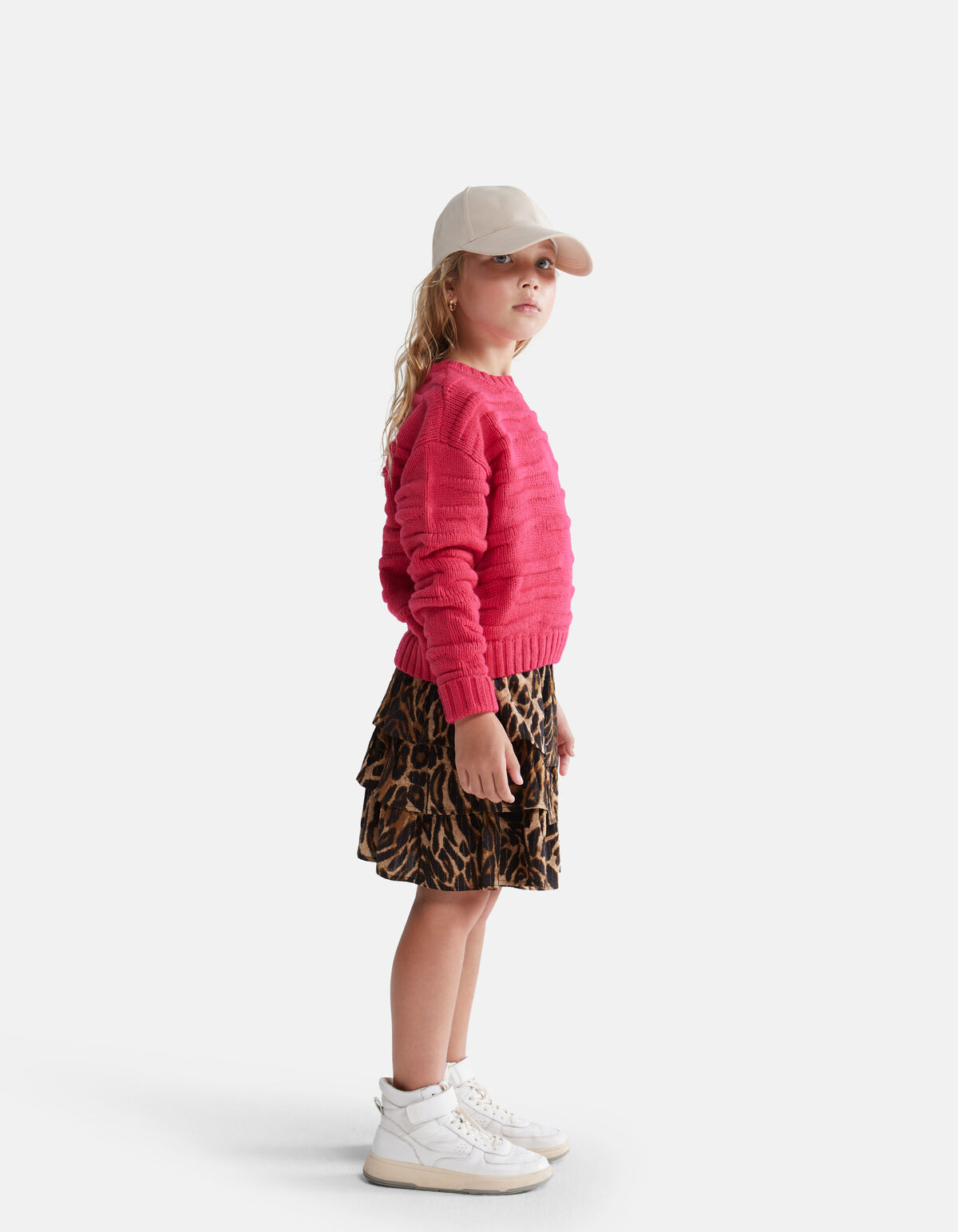 Crinkle Trui Roze SHOEBY GIRLS