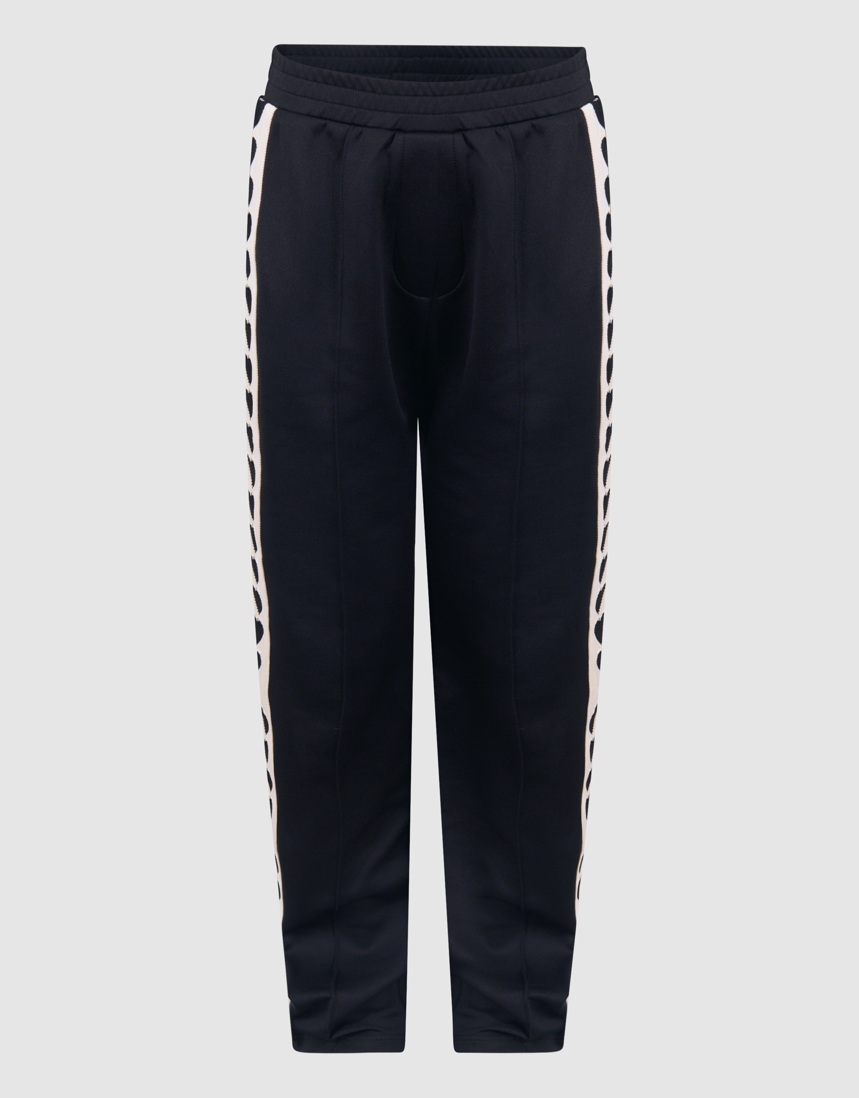 Sporty Tape Wide Leg Broek Zwart SHOEBY GIRLS