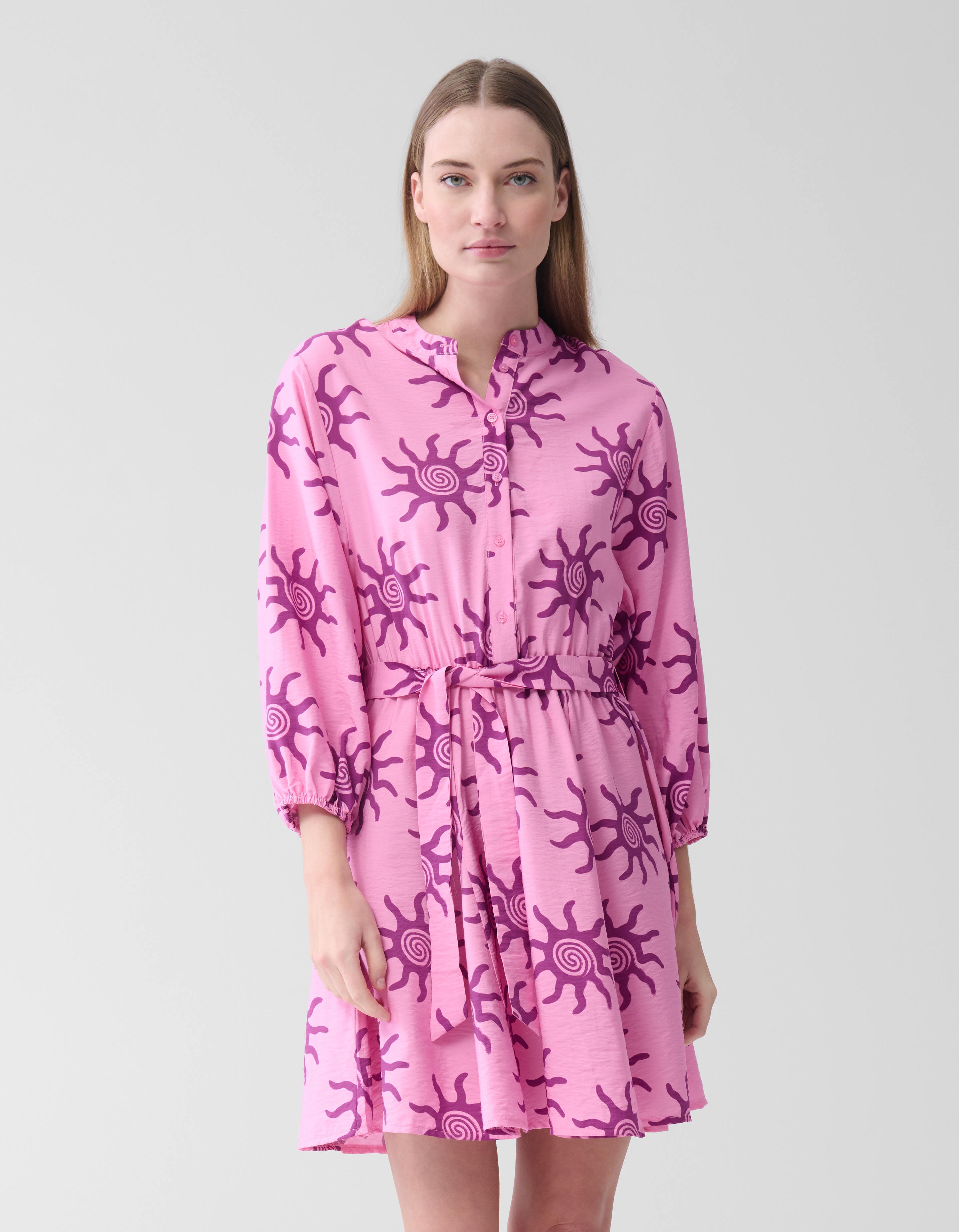 Printed Mini Jurk Lichtroze SHOEBY WOMEN