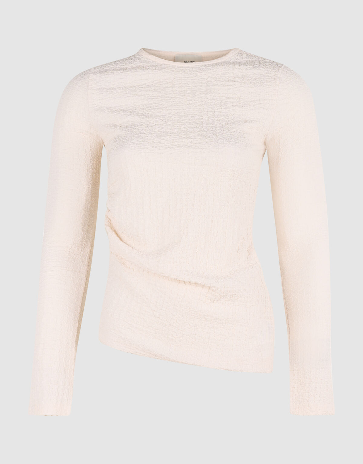 Asymmetrische Top Ecru SHOEBY WOMEN