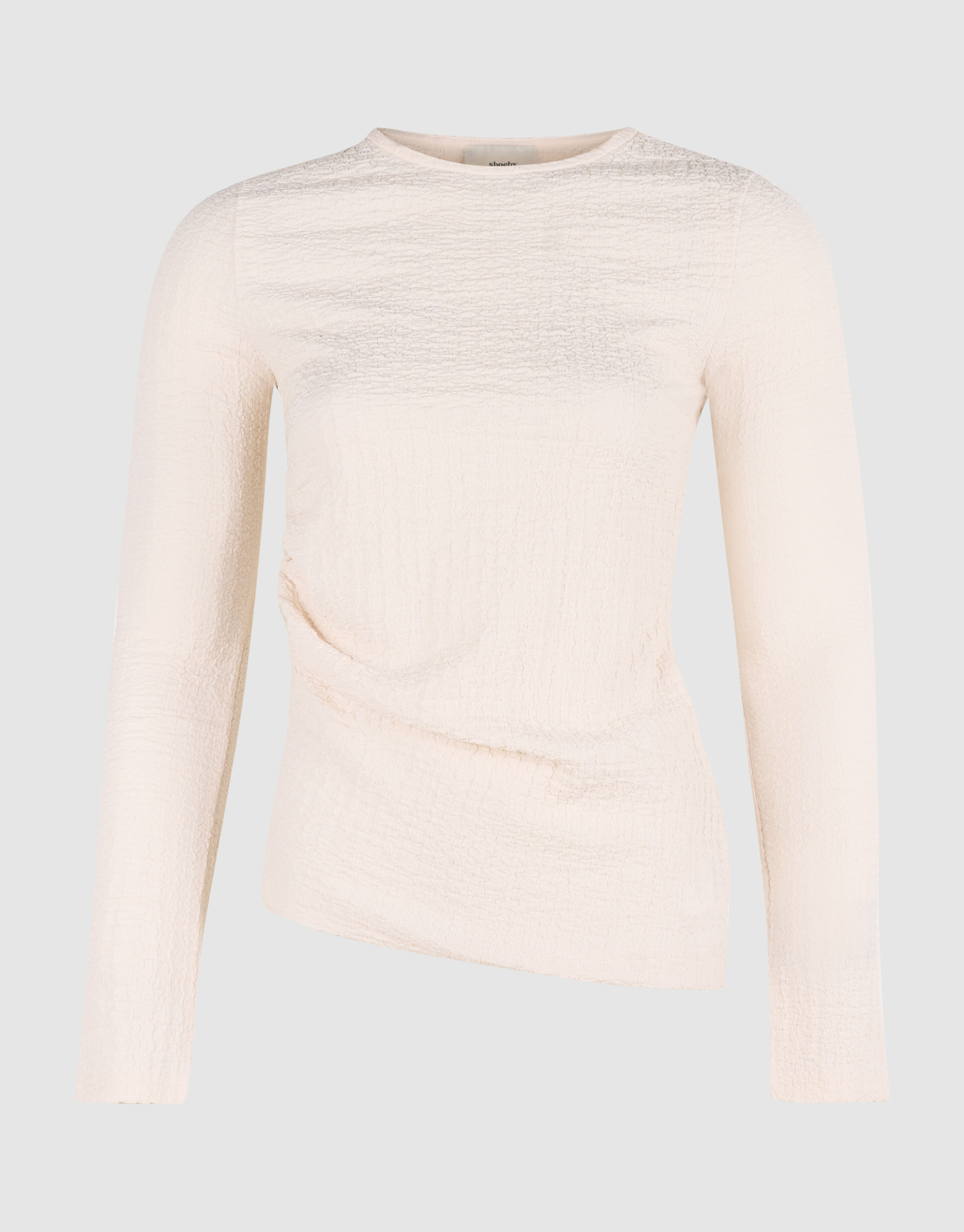 Asymmetrische Top Ecru SHOEBY WOMEN