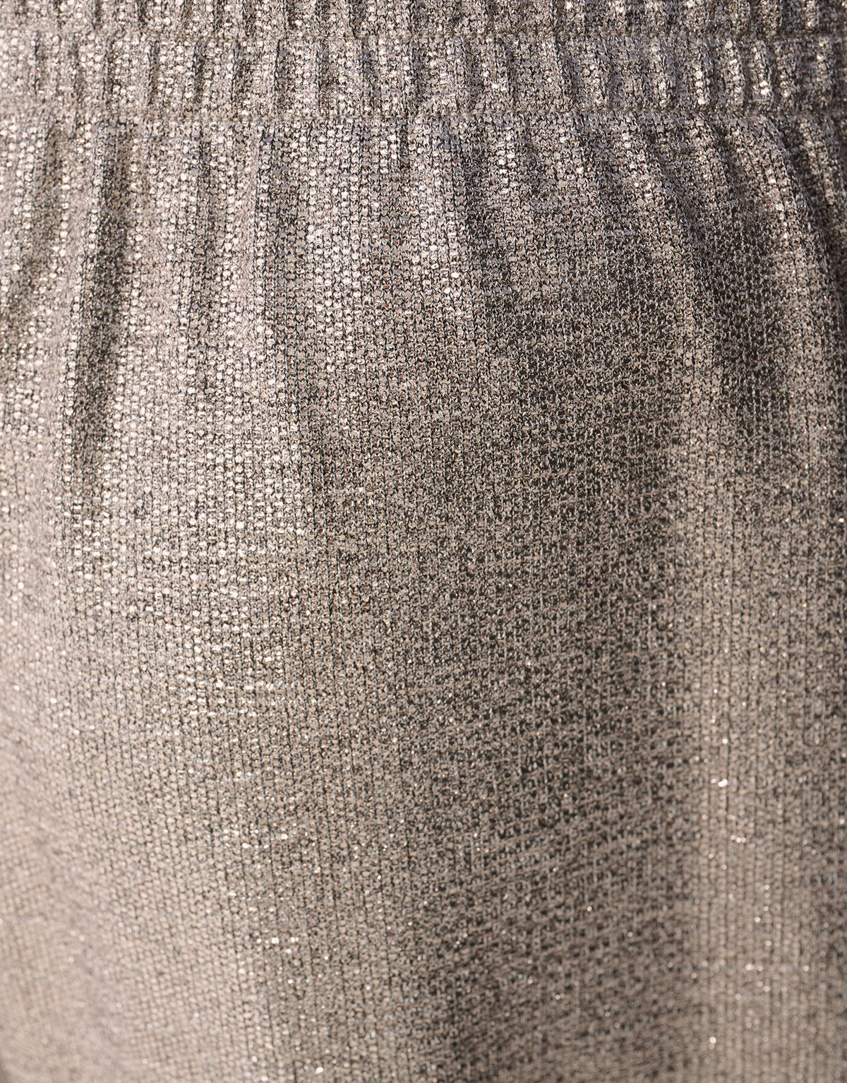 Metallic Wide Leg Broek Zilver SHOEBY GIRLS