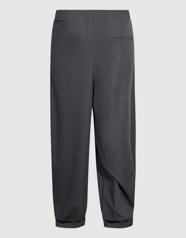 Sporty Basic Barrel Fit Joggerbroek Donkergrijs SHOEBY WOMEN