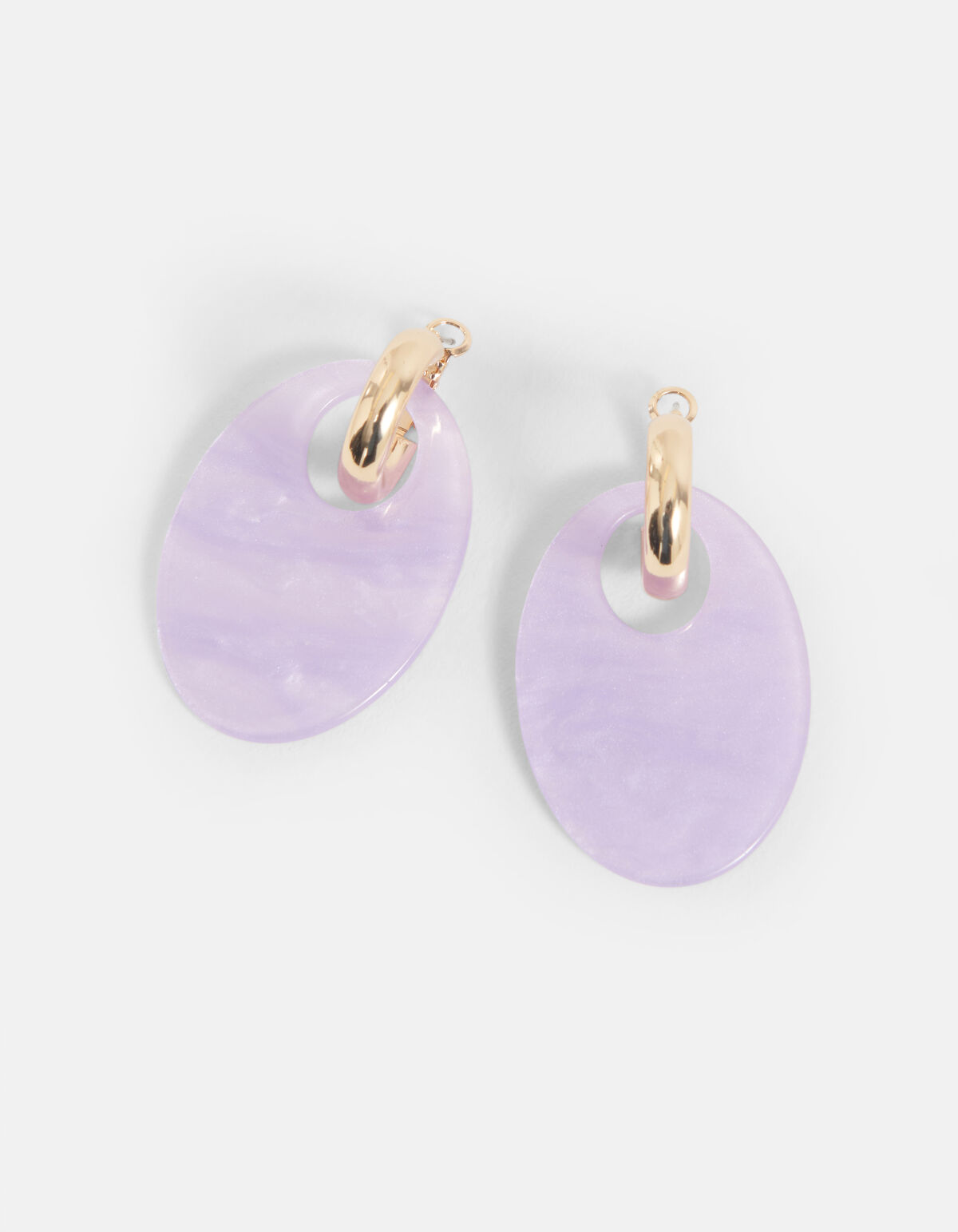 Ovale Oorbellen Lichtpaars SHOEBY ACCESSOIRES