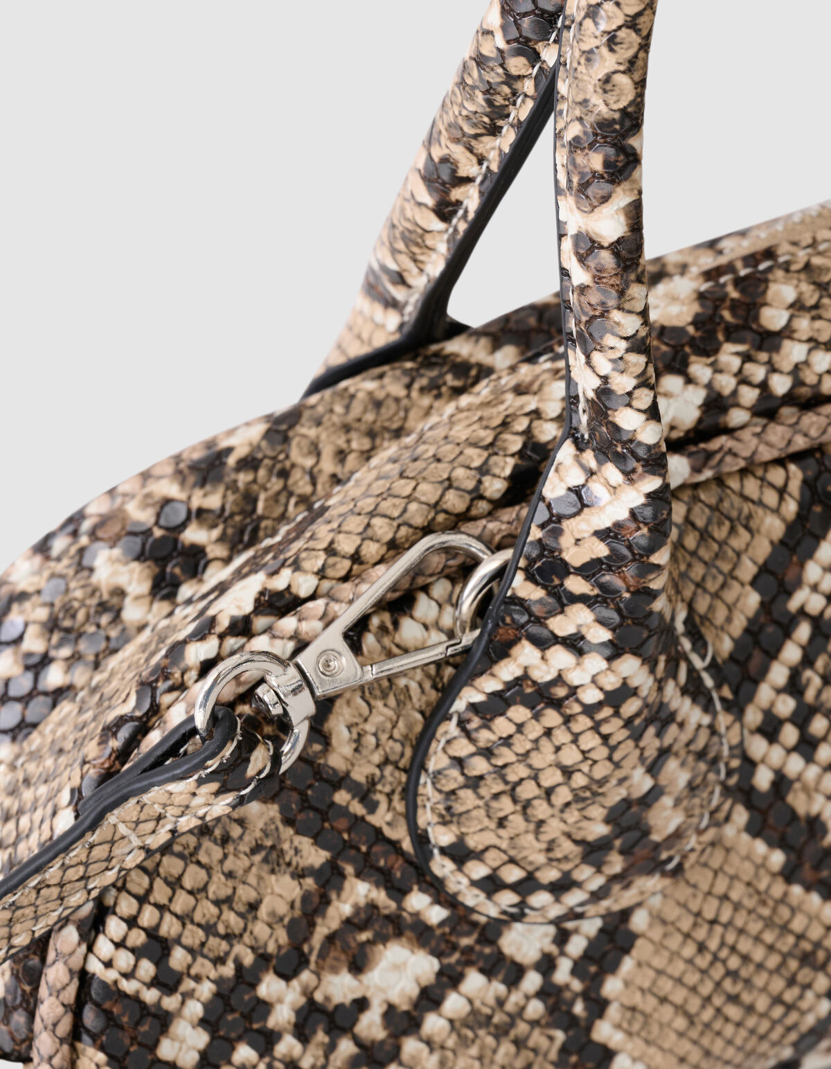 Snake Tas Bruin SHOEBY ACCESSOIRES