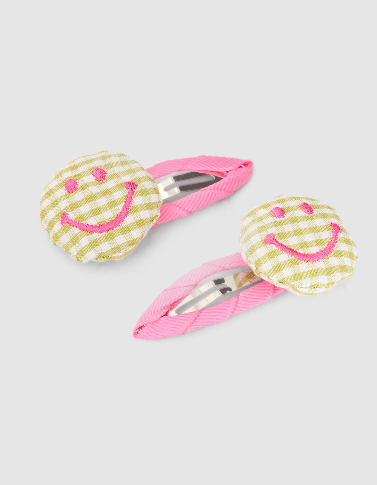 Smile Hairclip Roze SHOEBY ACCESSOIRES
