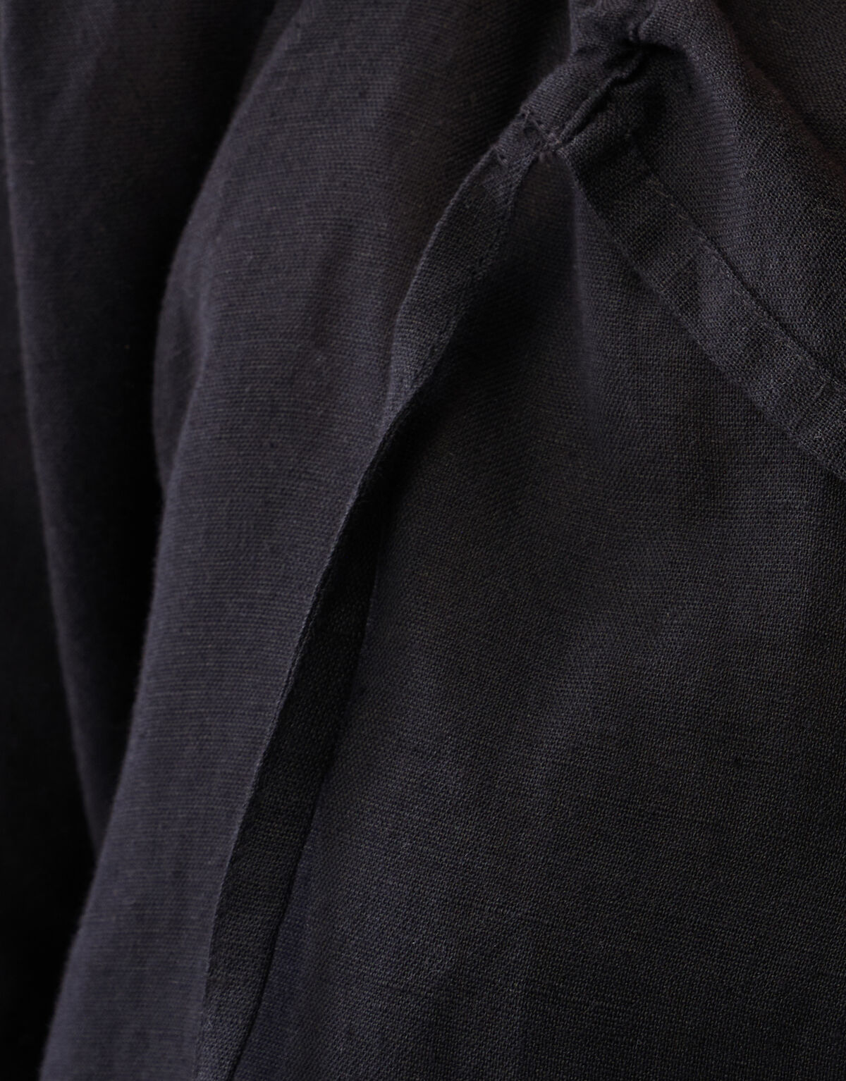 Linnen Blouse Zwart By Mieke SHOEBY WOMEN