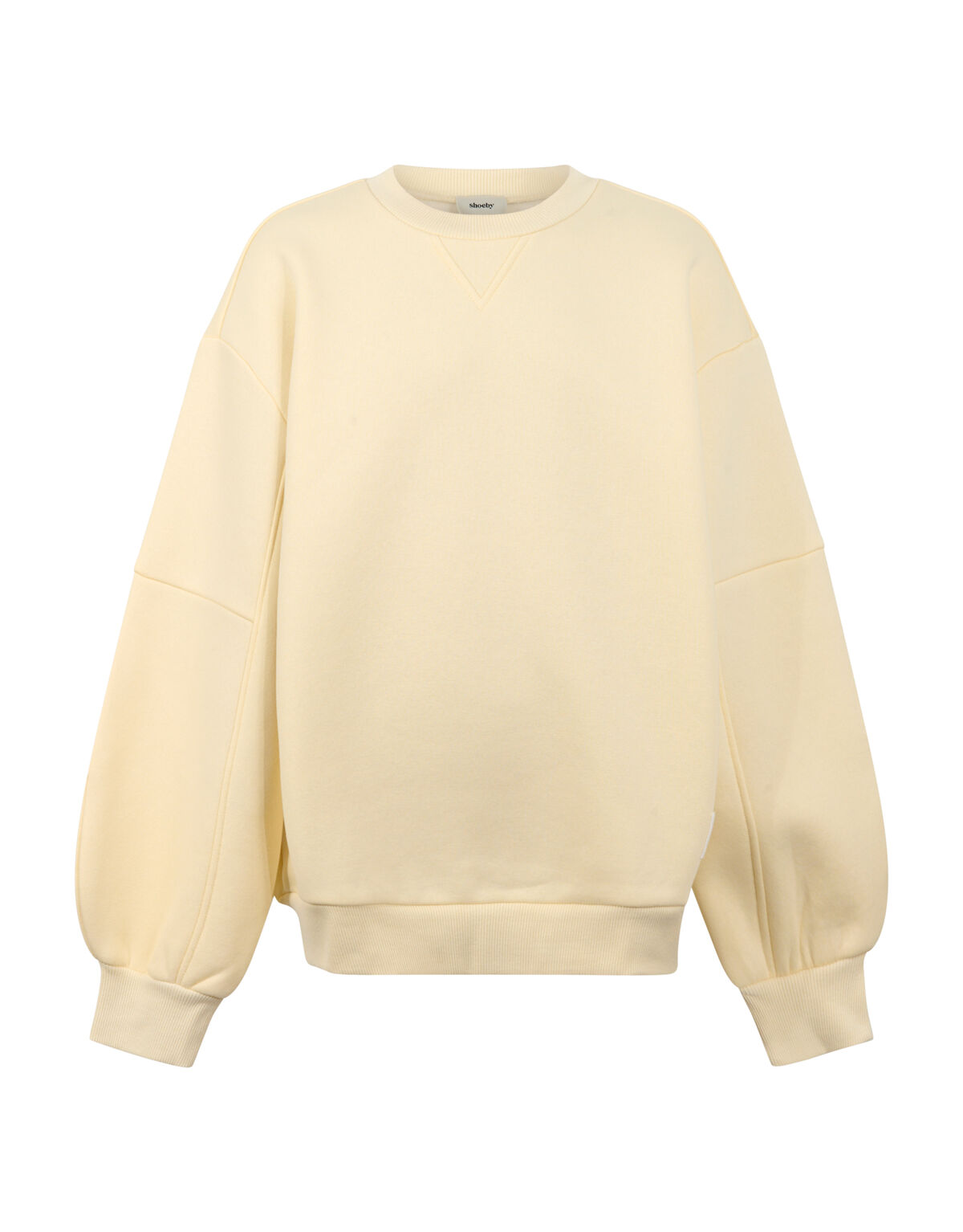Big Sleeve Sweater Lichtgeel SHOEBY GIRLS
