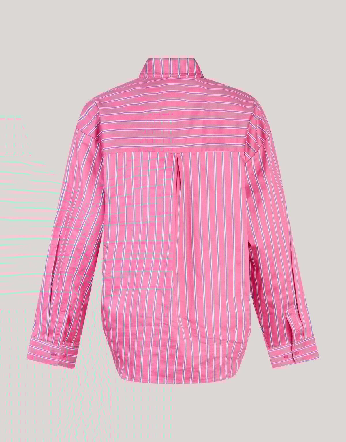 Pinstripe Studs Blouse Roze SHOEBY WOMEN